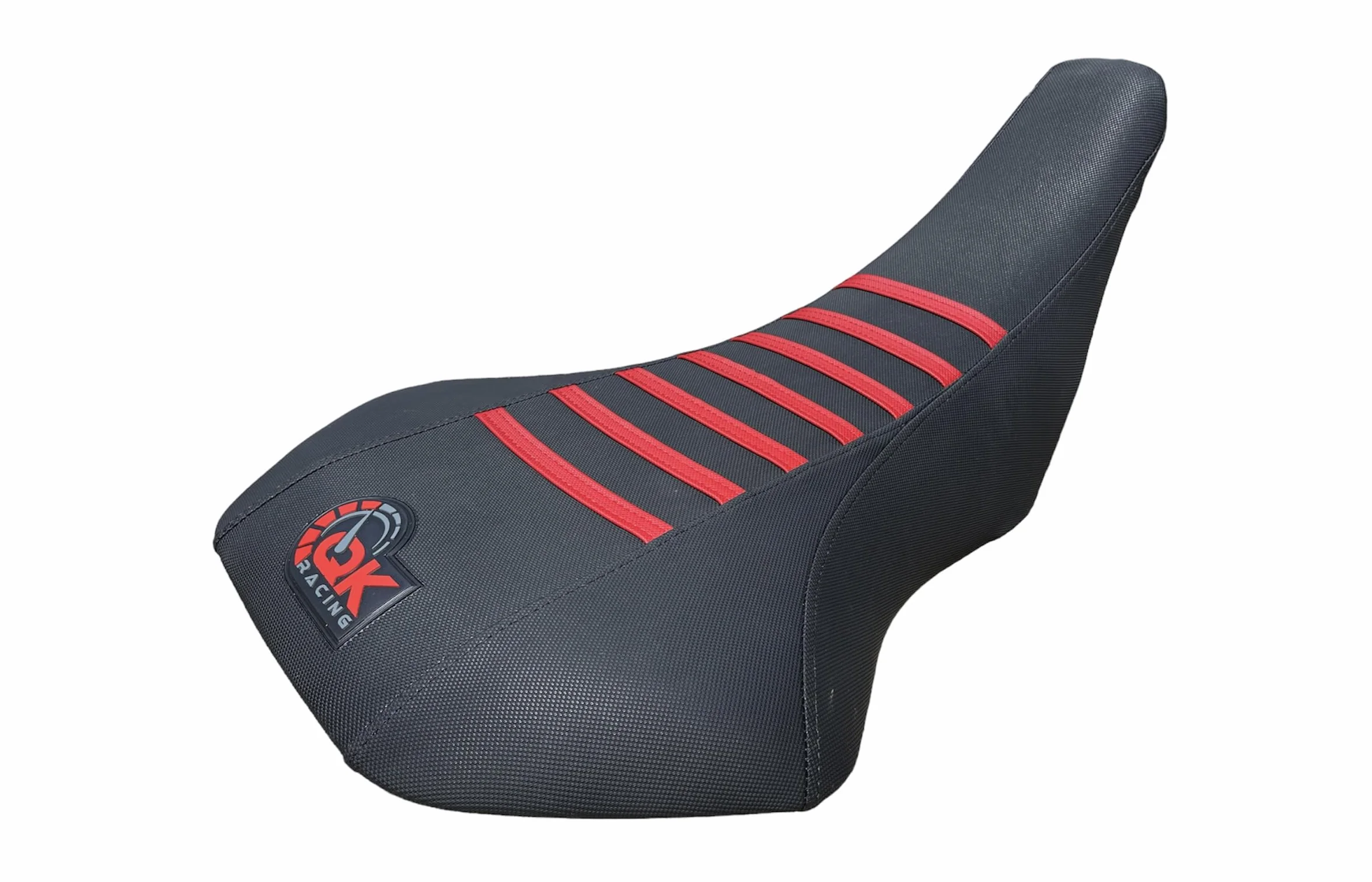 Pokrowiec na siedzenie kompatybilny z Suzuki LTZ 400 Z400 pokrowiec na siedzenie 2003-2008 (czerwona góra/czarne boki)