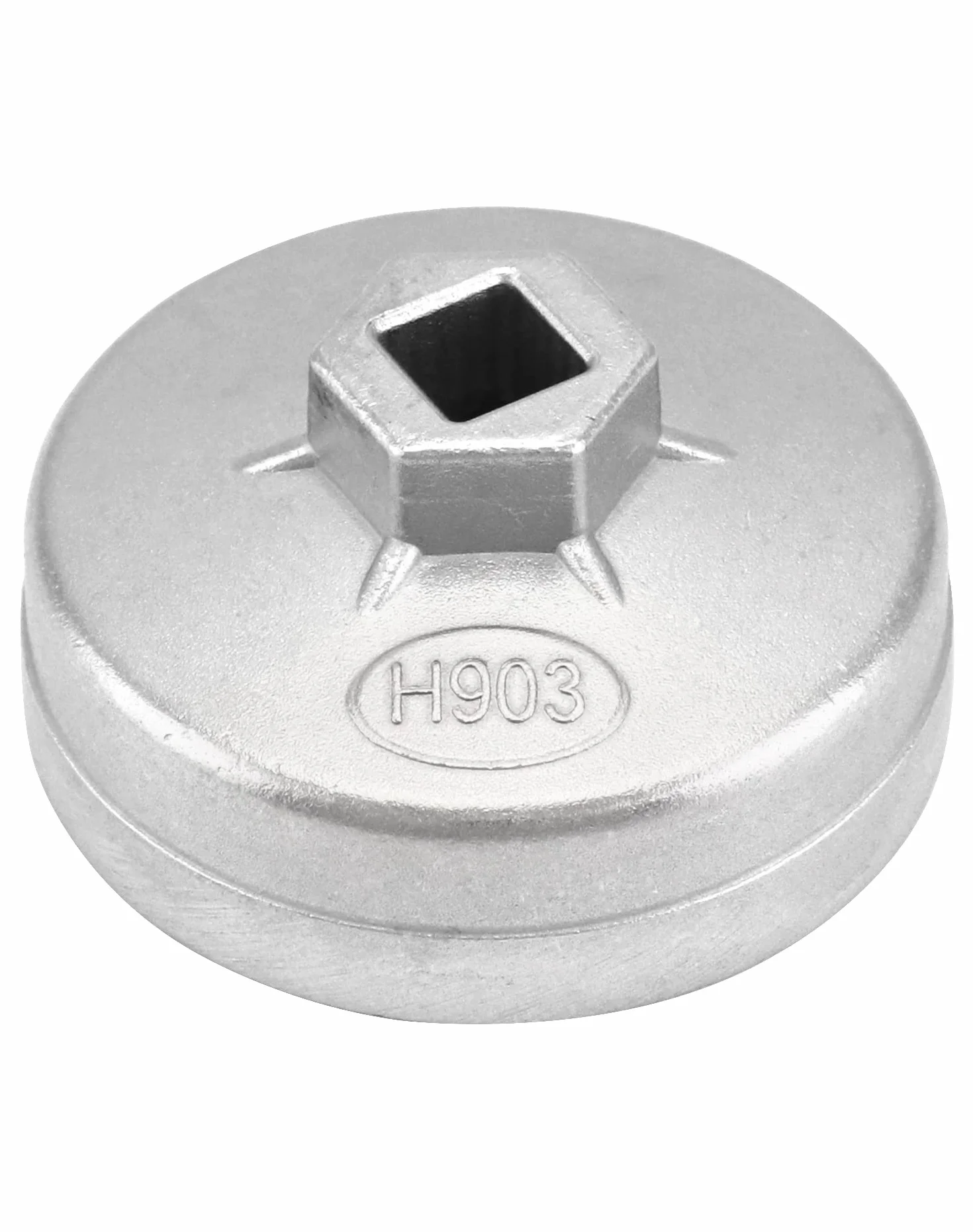 QWORK® Klucz do filtra oleju Ø74mm z 14 rowkami Klucz do filtra oleju ze stopu aluminium Narzędzie do filtra oleju Nadaje się do Audi BMW Opel Passat VW Santana