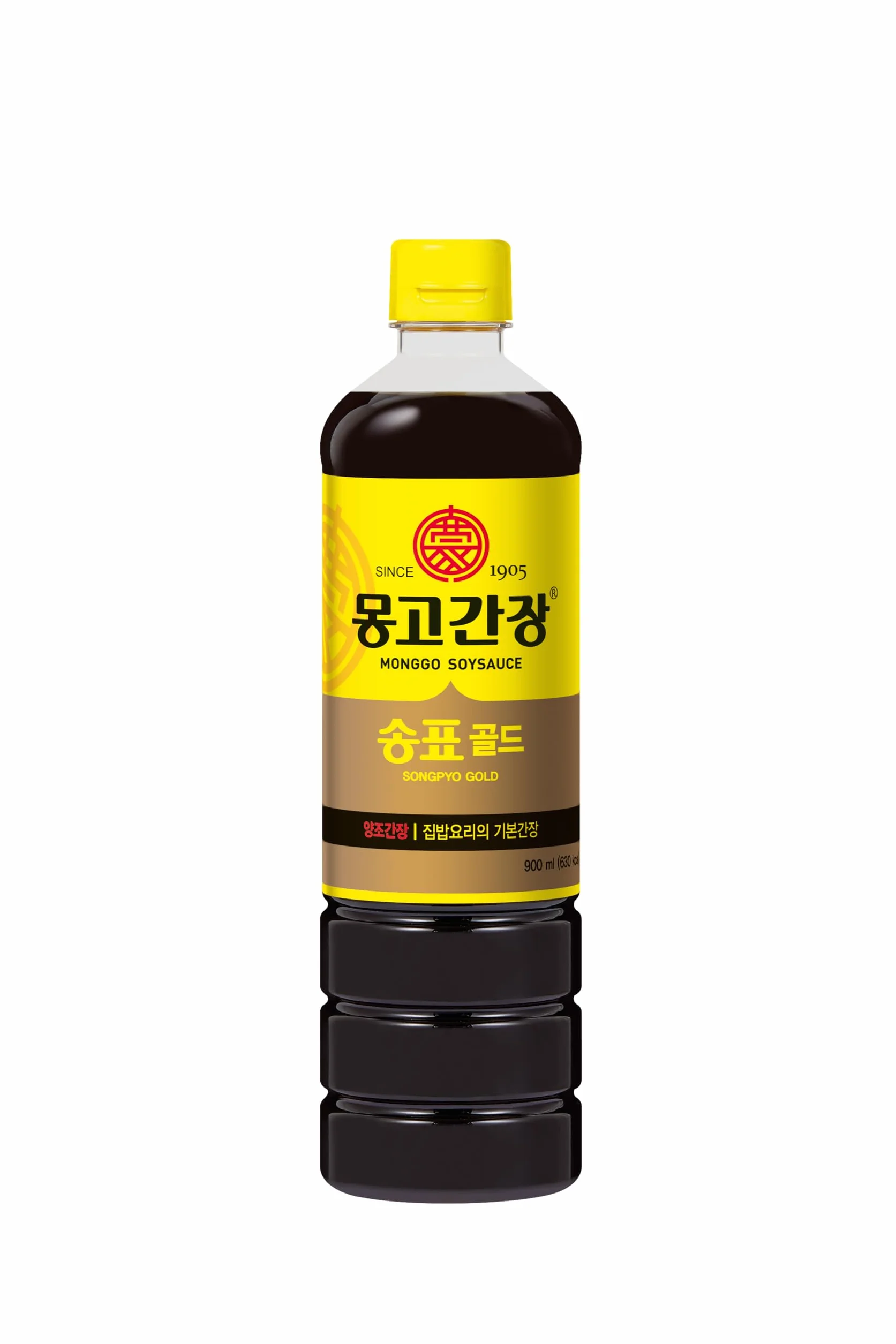 Songpyo Naturally Brewd Soy sos, złoty, 900 ml