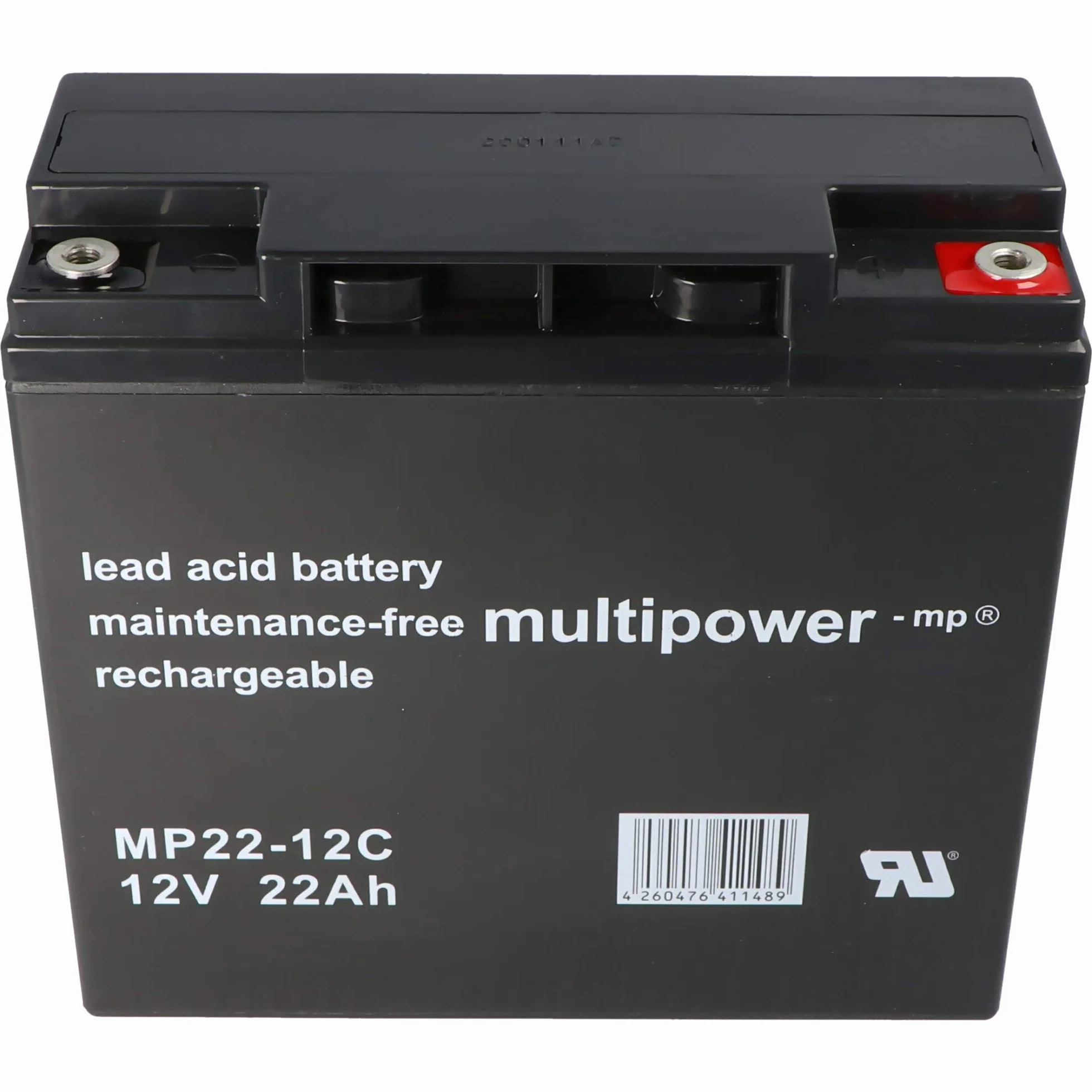 Multipower Akumulator ołowiowo-żelowy MP22-12C 12V/22 Ah odporny na cykle 22000 mAh