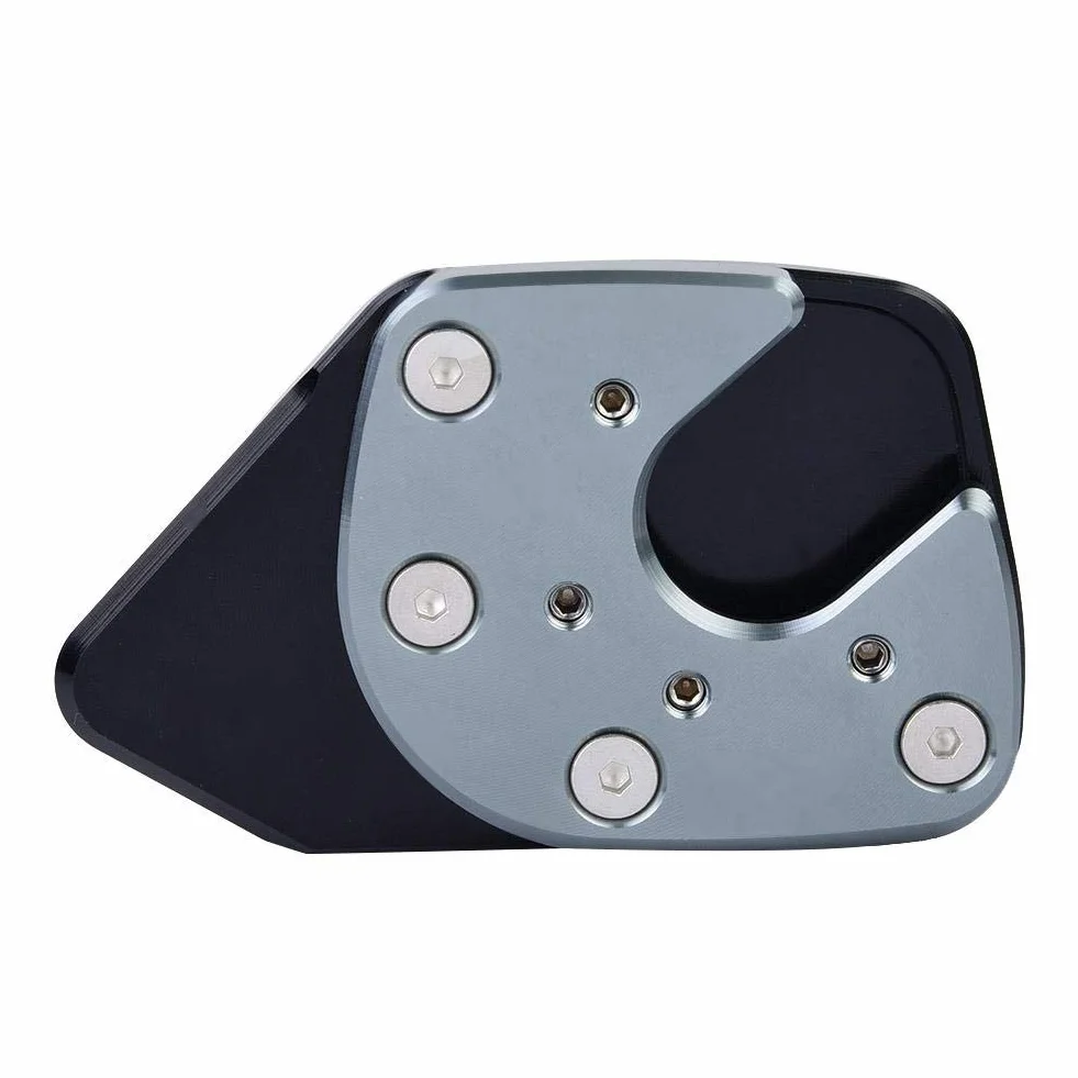 Boczna podstawka motocyklowa EBTOOLS, motocyklowa antypoślizgowa podstawa boczna przedłużenia podpórki powiększ dla NC750X / X-ADV 17-19 (czerwona)