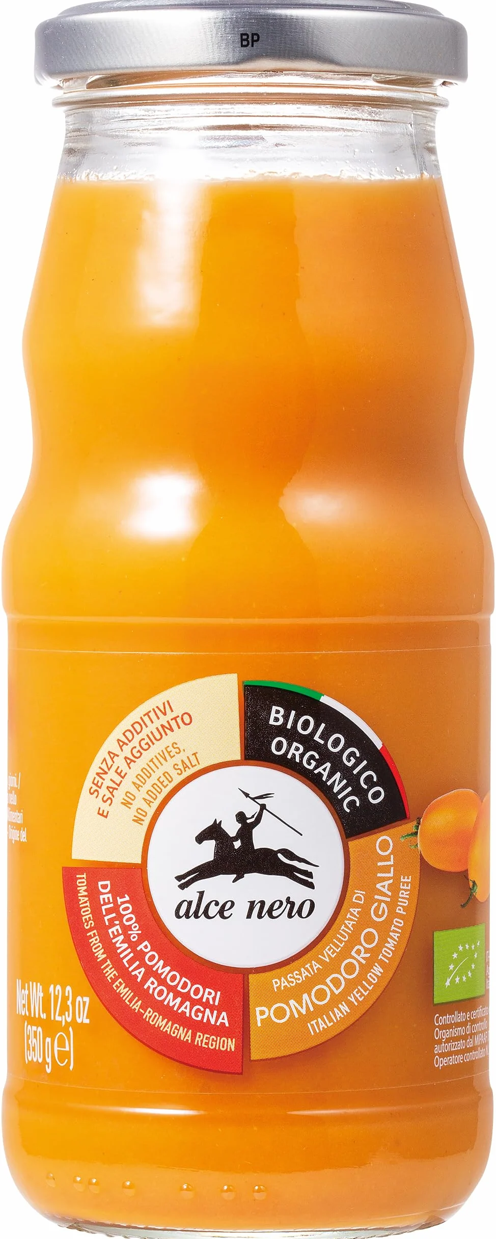 Passata z żółtego pomidora Pomodoro Giallo - Alcenero BIO
