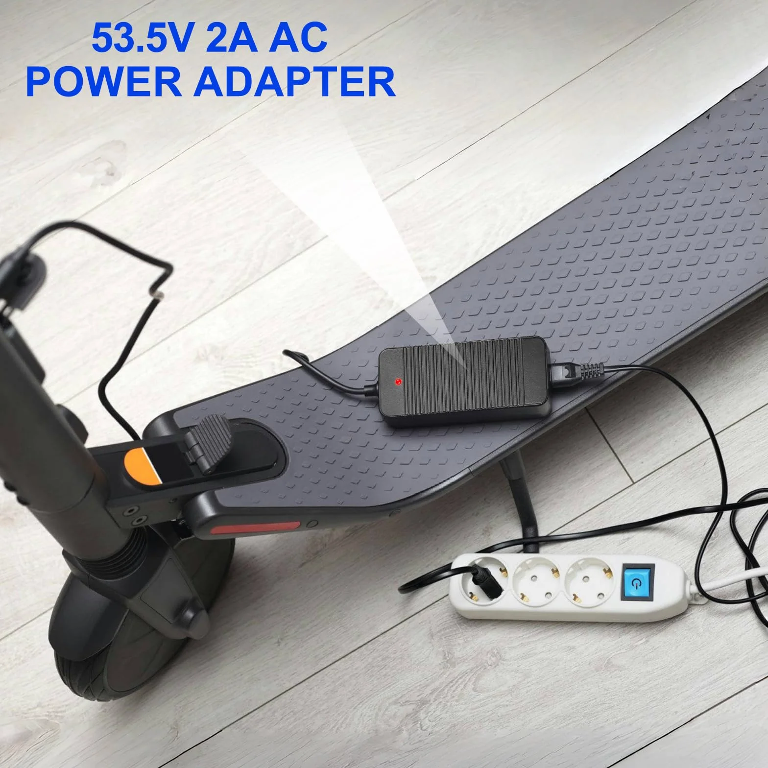 Ładowarka 53,5 V 2 A do NIU KQI2 KQI3, ładowarka do skutera elektrycznego, wtyczka UE, ładowarka do skutera elektrycznego KQi3 Pro/Max/Sport/KQi2 Pro, do skutera elektrycznego, elektrycznego