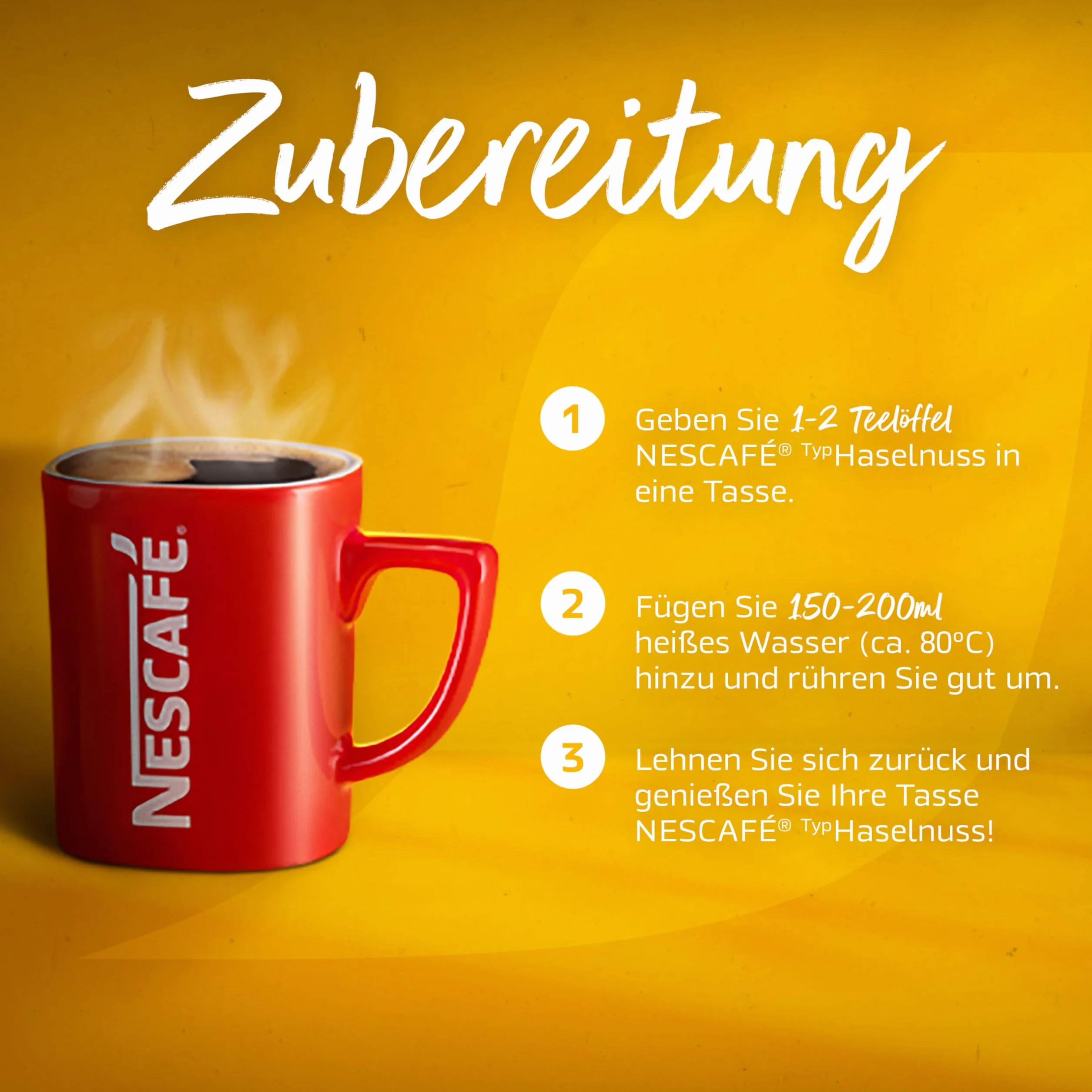 Nescafé Aromatyzowana kawa rozpuszczalna o smaku orzechów laskowych 95 g