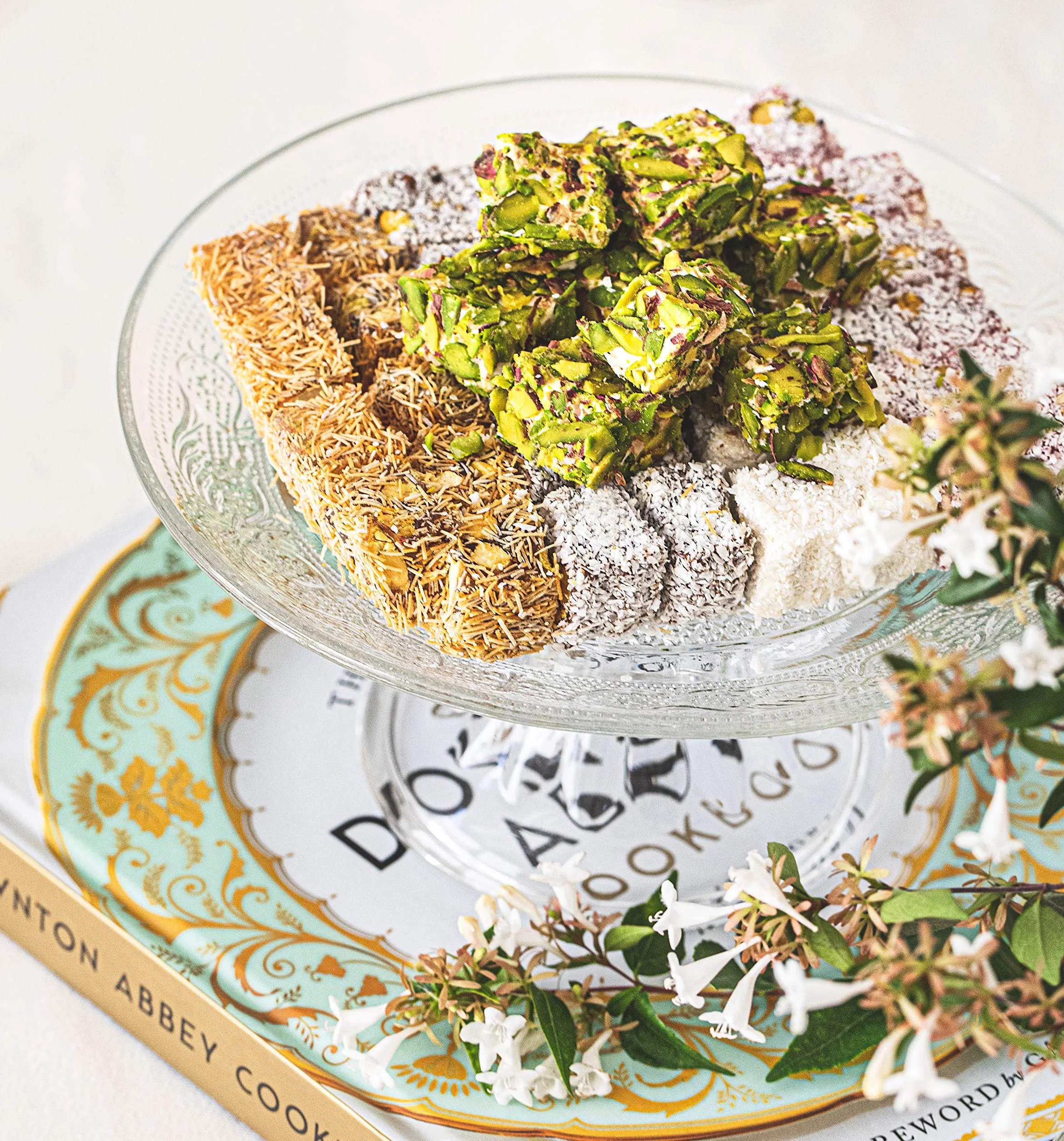 Palanci | Mieszanka tureckiej słodyczy | Pascha Turkish Delight | Premium lokum od 1870 roku | Veggie | Galaretka owocowa z pistacjami, orzechami laskowymi, czekoladą, granatem | Mieszanka słodyczy