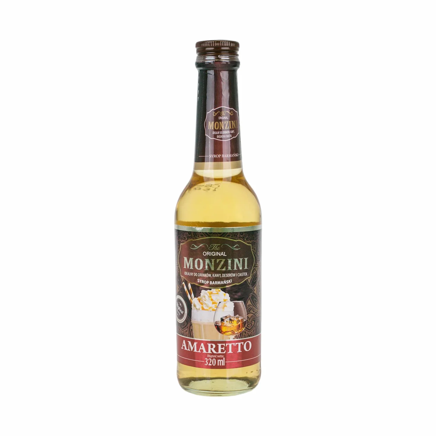 Syrop do kawy o smaku Amaretto