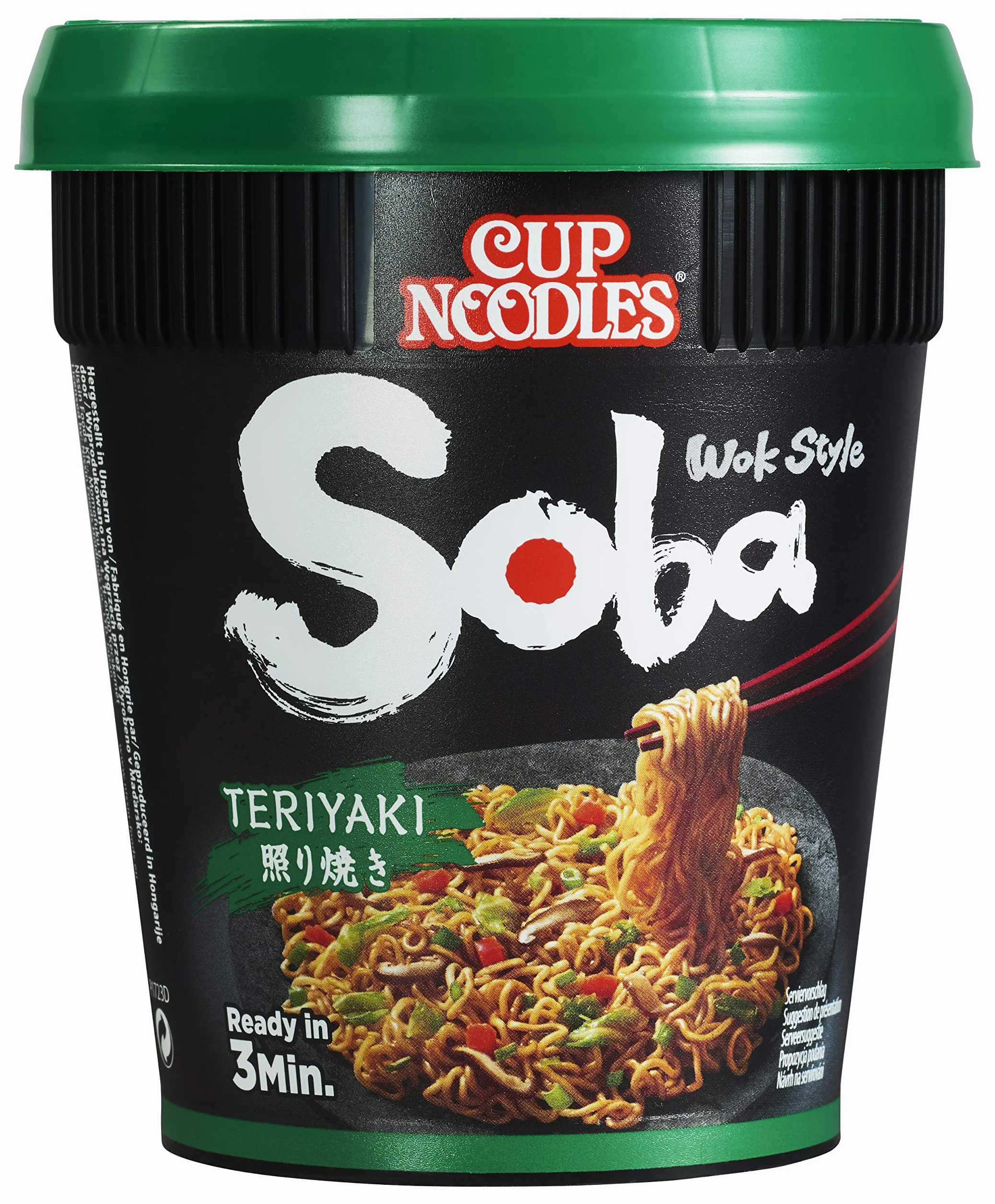 NISSIN Soba Cup Teriyaki 8 x 90 g
