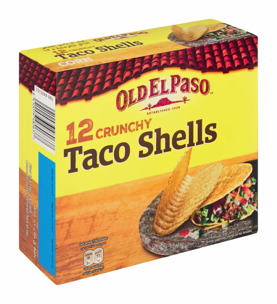 Old El Paso 12 chrupiących muszli taco 156 g