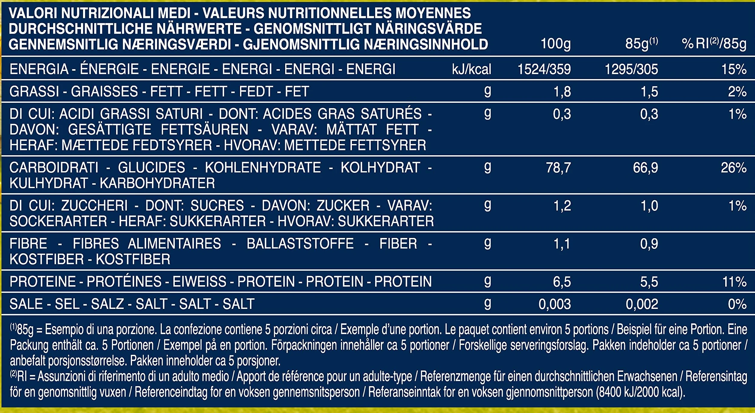 Barilla Spaghetti bezglutenowe makaron bez glutenu