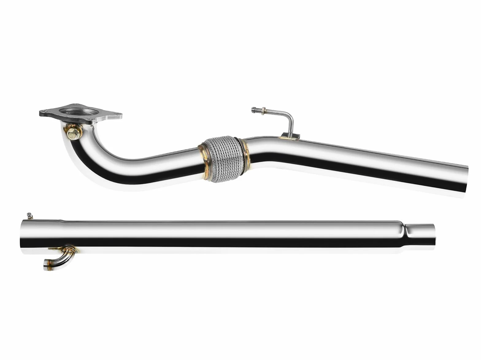 fmic.eu PERFORMANCE Downpipe do AUDI A3 1.8 2.0 TSI 8P 2004-2013 sportowy układ wydechowy wydech nierdzewny