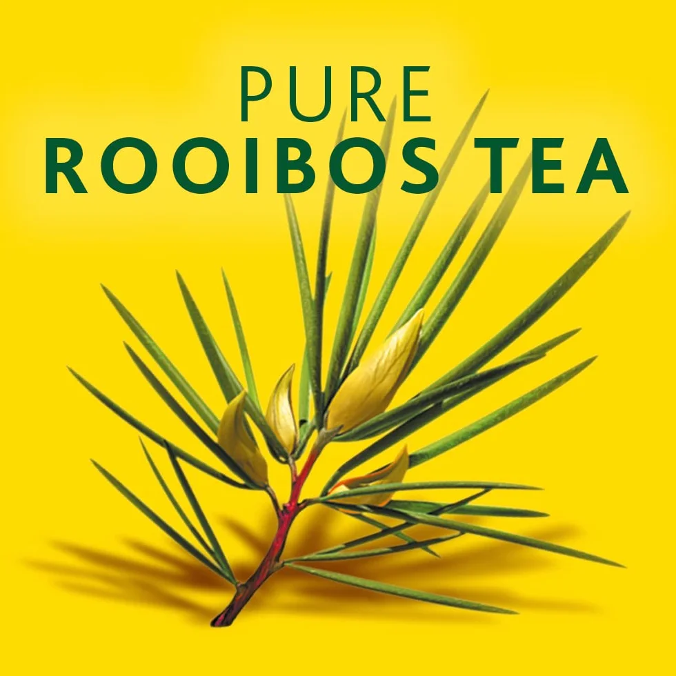 Freshpak Rooibos Tea 80 Tagless Teabags Natural Caffeine Free Keto Friendly South Africa Non GMO