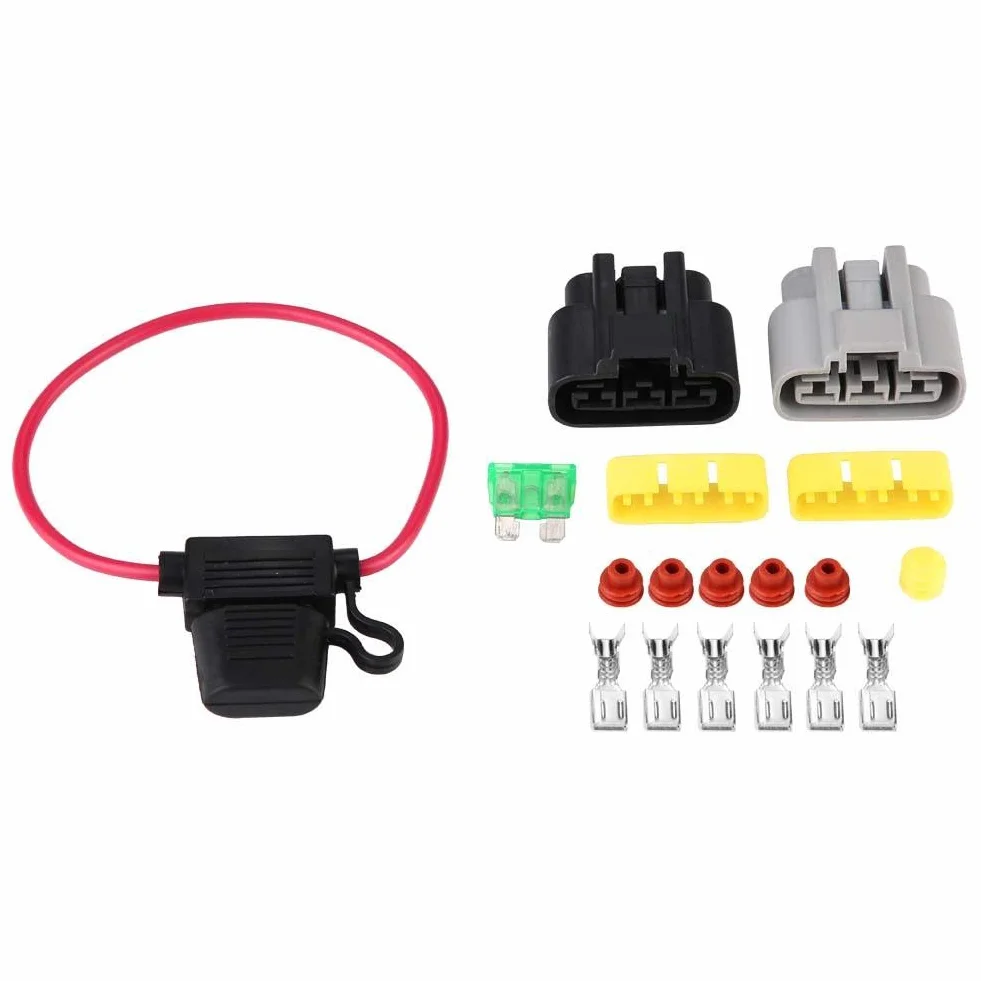 Regulador de voltaje de motocicleta, kit de rectificador de regulador de motocicleta versión actualizada FH020AA