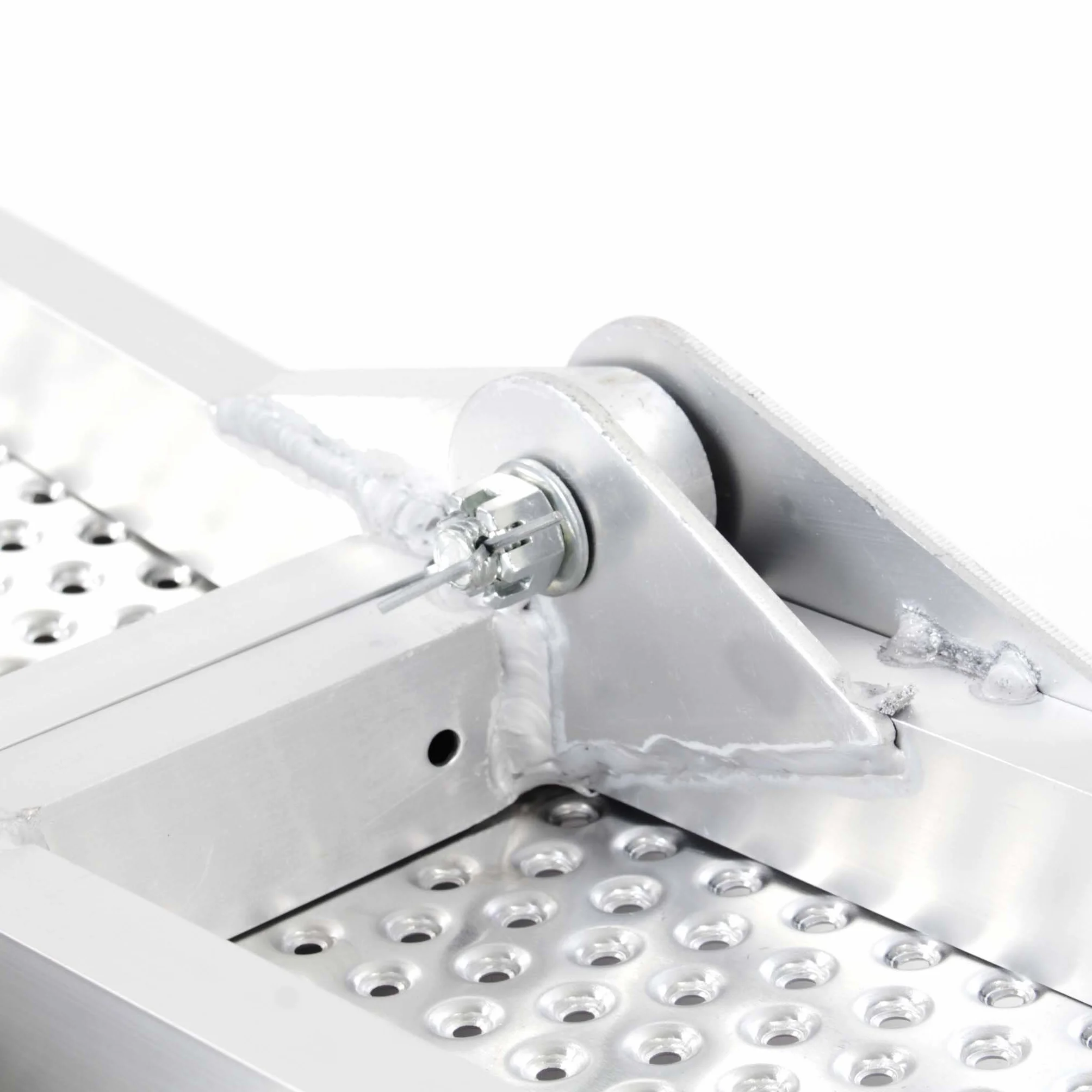 Wiltec składany najazd aluminiowy 270kg rampa antypoślizgowa