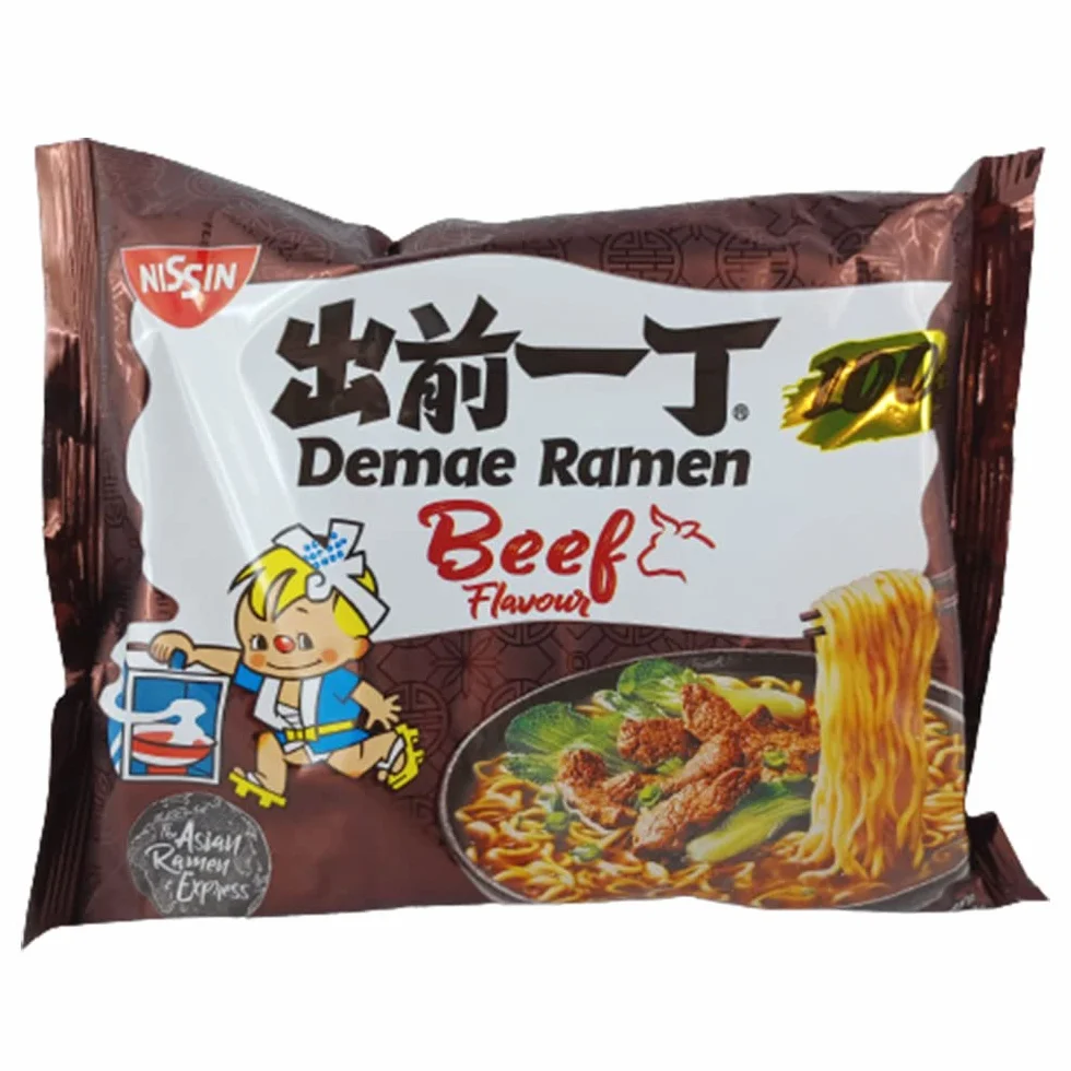 Nissin Instant makaron Beef 30 x 100 g