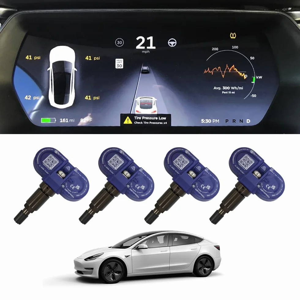 Czujnik ciśnienia w oponach do BLE-Tesla