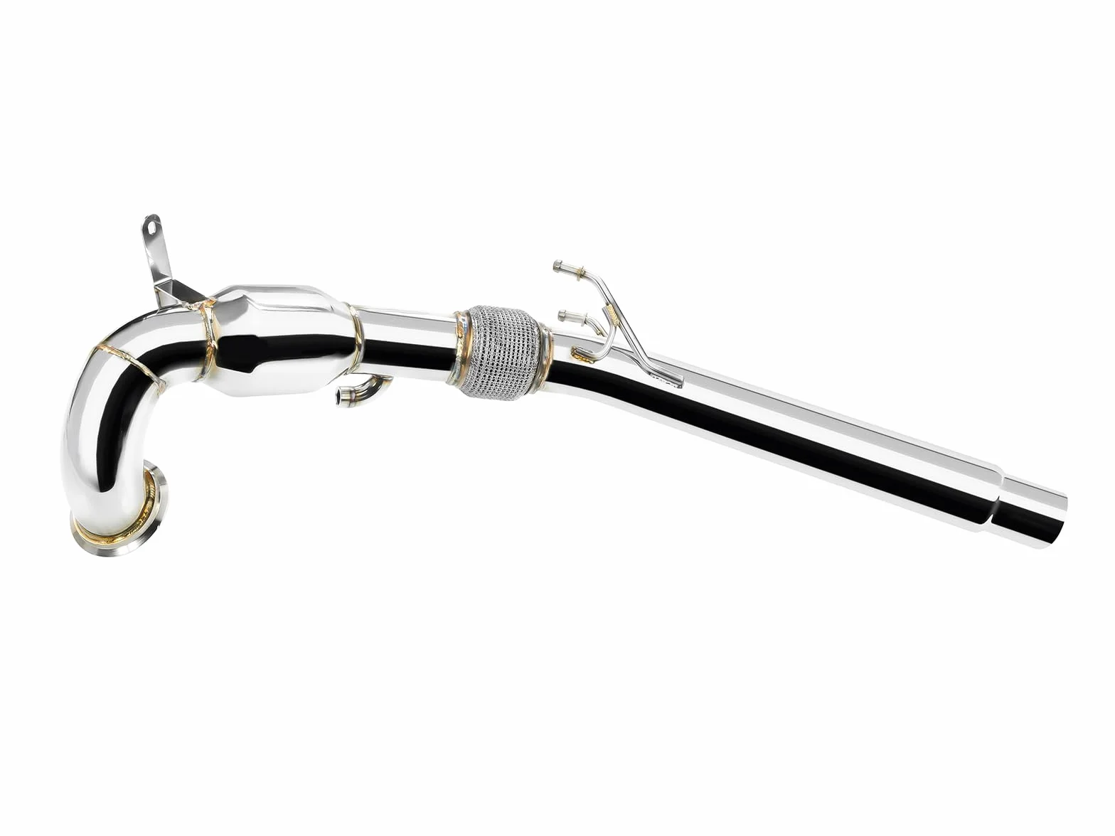 fmic.eu PERFORMANCE Downpipe do SEAT Leon Cupra 1.8 TSI Mk3 2013- +tłumik sportowy układ wydechowy wydech nierdzewny
