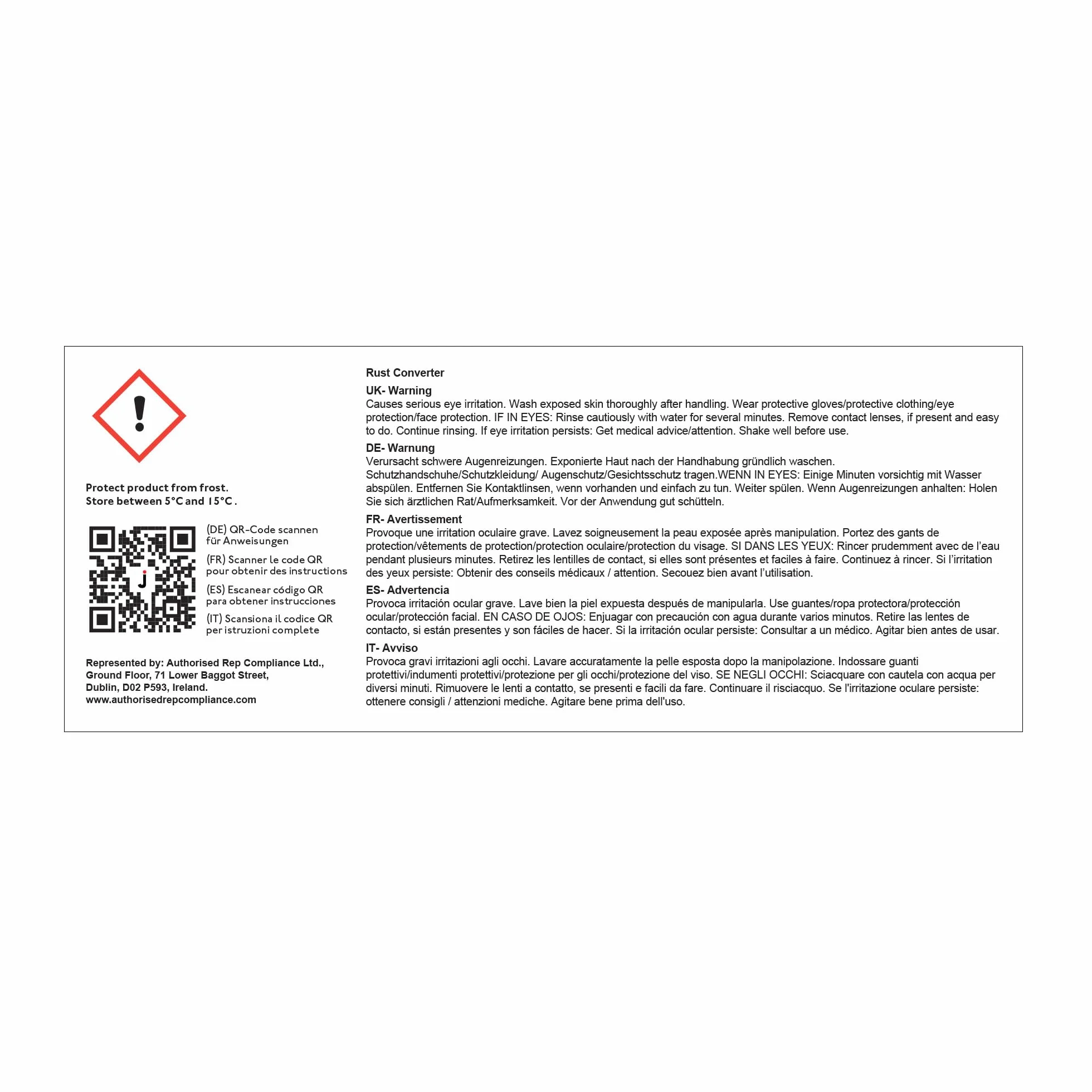 JENOLITE Płyn do konwertera rdzy, 150 ml, inhibitor korozji i obróbka metalu, środek do usuwania powierzchni do samochodów, przekształca rdzę w stabilną, zagruntowaną i gotową do malowania