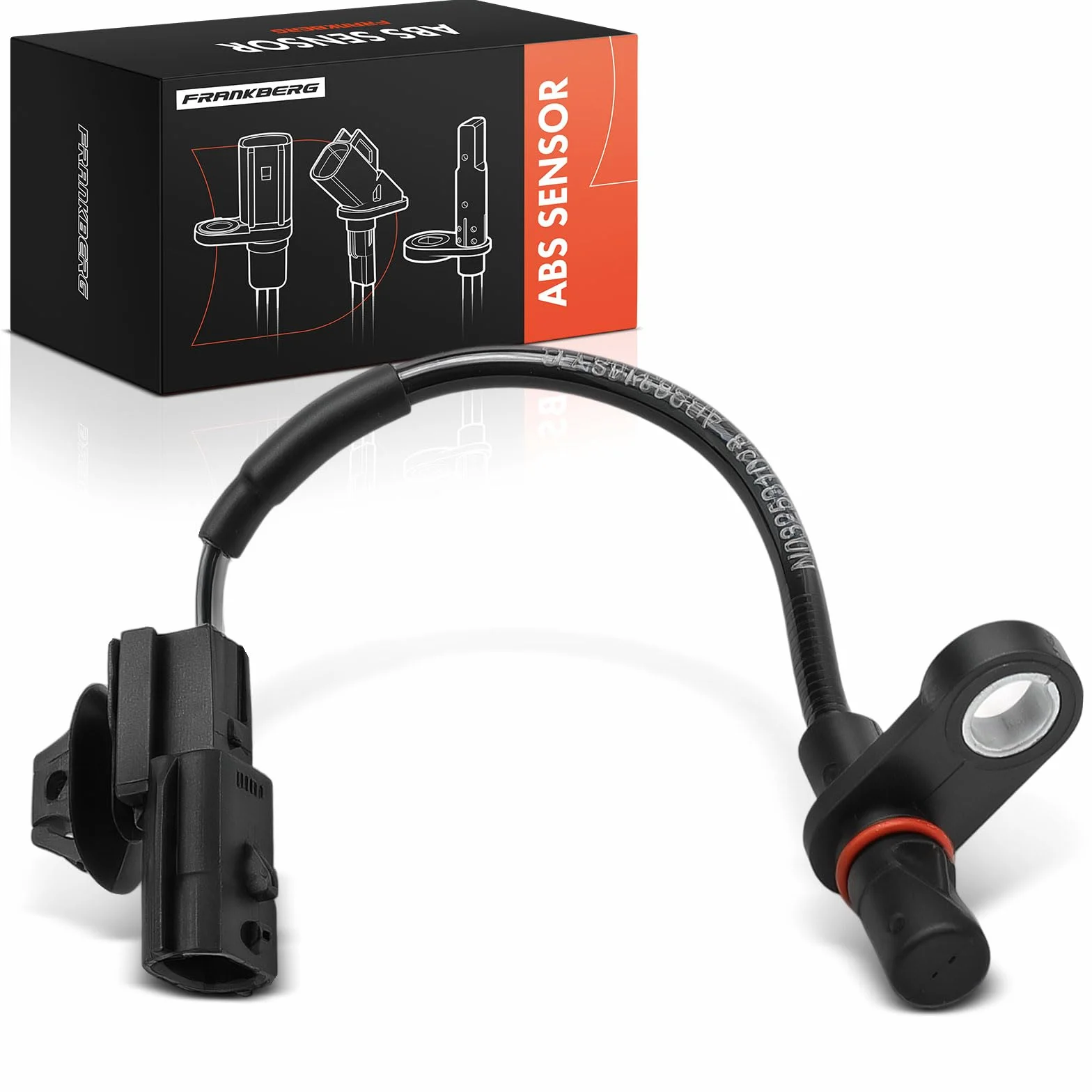 Frankberg ABS czujnik prędkości ABS Speed Sensor kompatybilny z Baleno 2016-2024 ABS czujnik tylny lewy lub prawy One Piece Replace # 56310M68P00