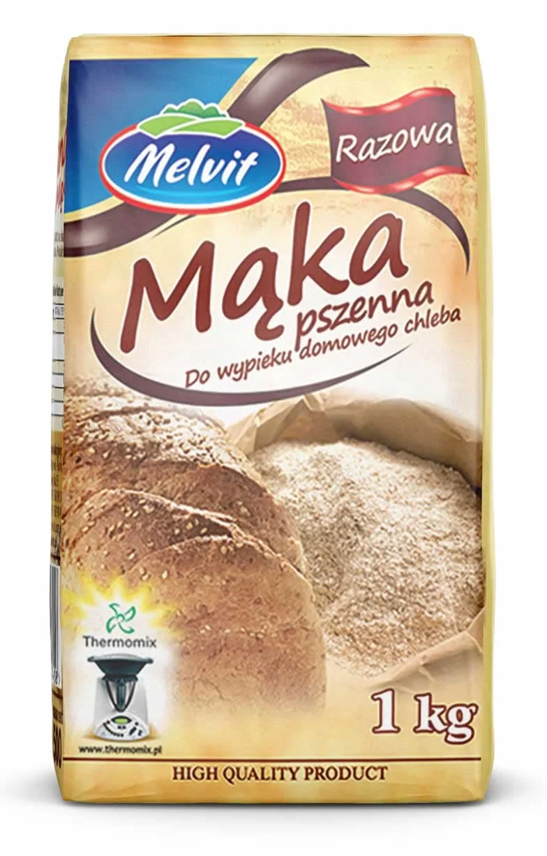 Mąka pszenna razowa typ 1850 1kg