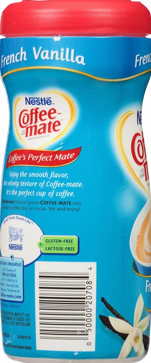 Nestle Coffee-Mate Francuska Wanilia 425 g Opakowanie 2 Szt