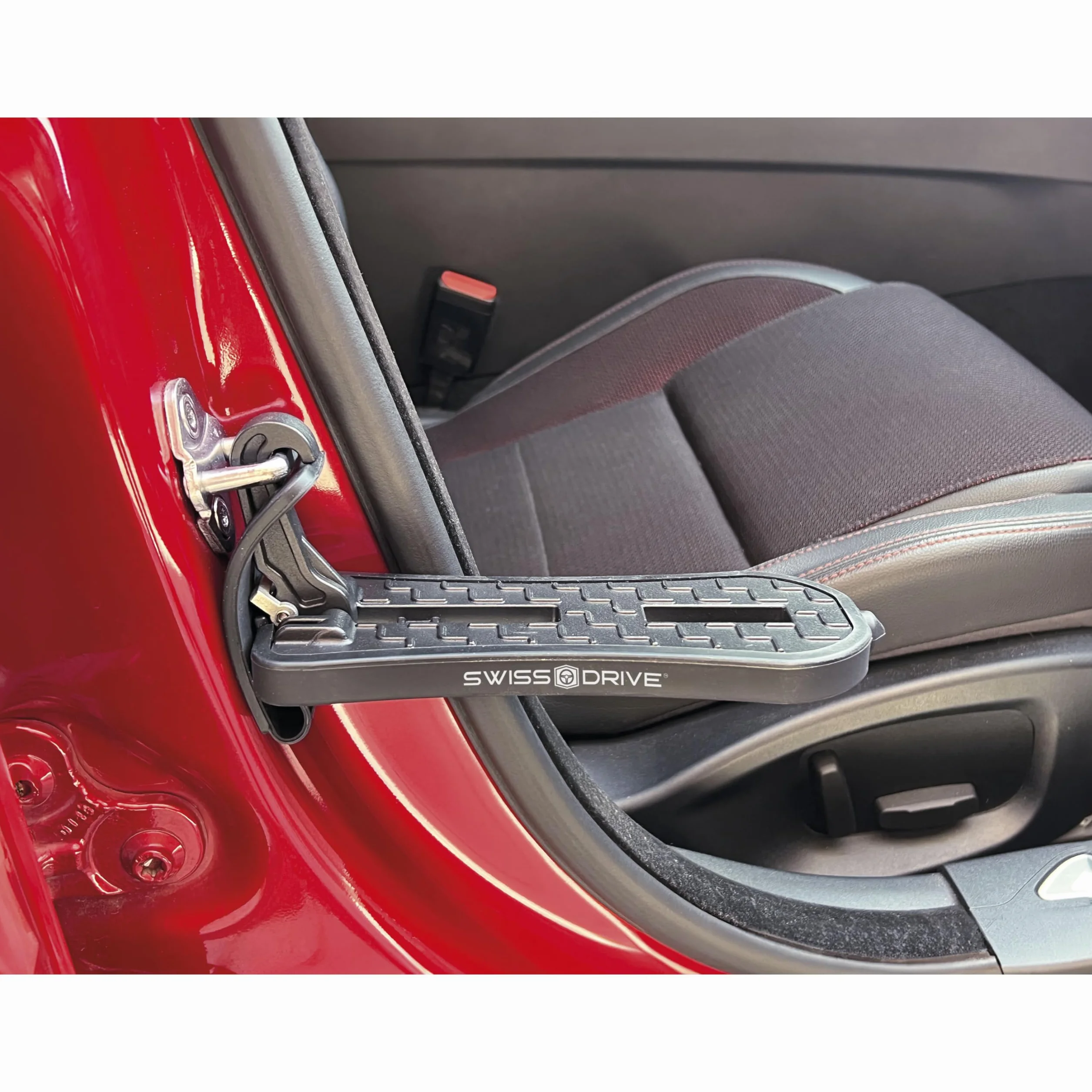 Automotive door stepper 21 cm Folding Vehicle with Safety Hammer Included Bag Storage Alloy Aluminum Hook Pedal For Easy Access to Dach Supports For 230 kg