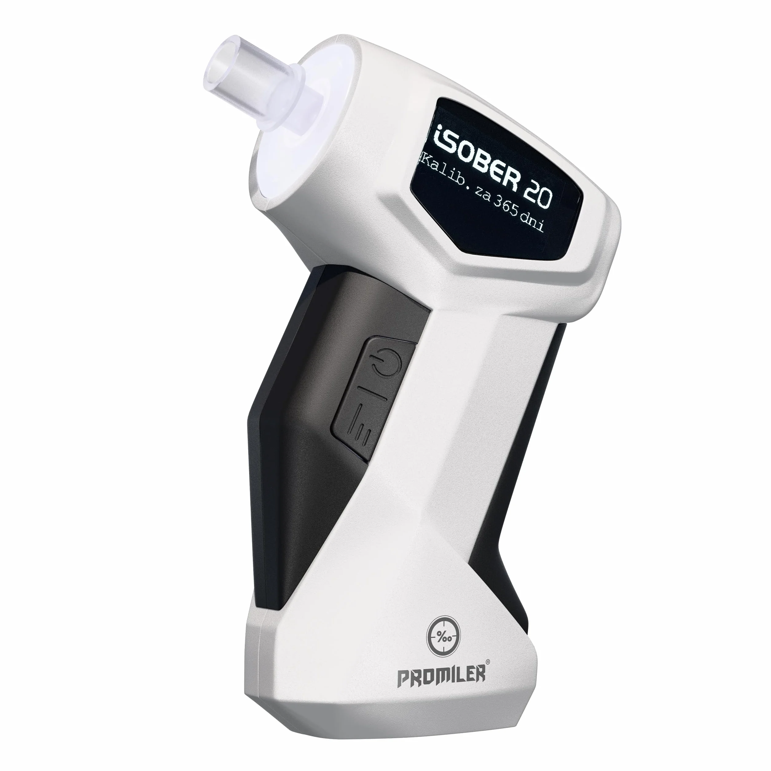 ALKOMAT ELEKTROCHEMICZNY PROMILER ISOBER 20 WYŚWIETLACZ OLED, USB-C, USTNIK