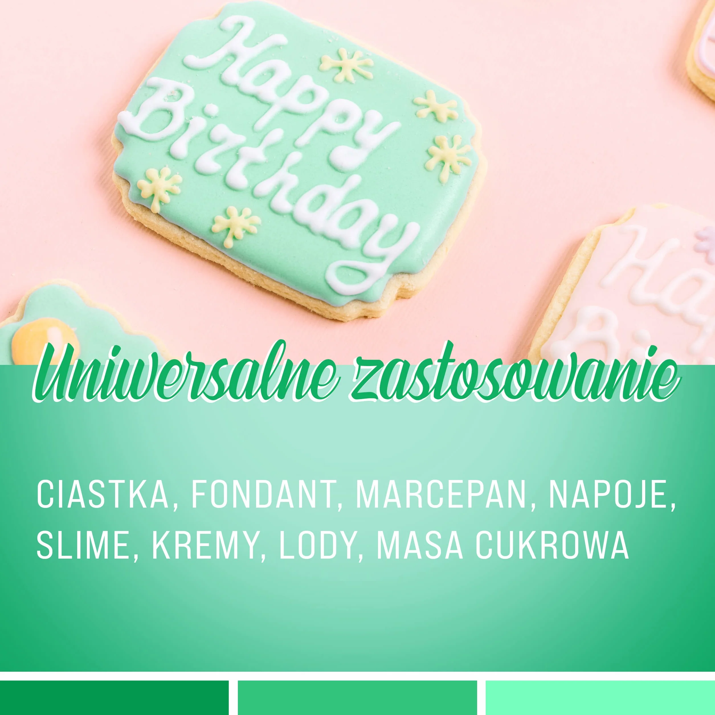 Belissia barwnik spożywczy szmaragdowa zieleń 10ml wysoce skoncentrowany barwnik, wyprodukowany w DE, bez cukru, płynny, do barwienia napojów, ciast, ciast, polew, slime i wielu innych.