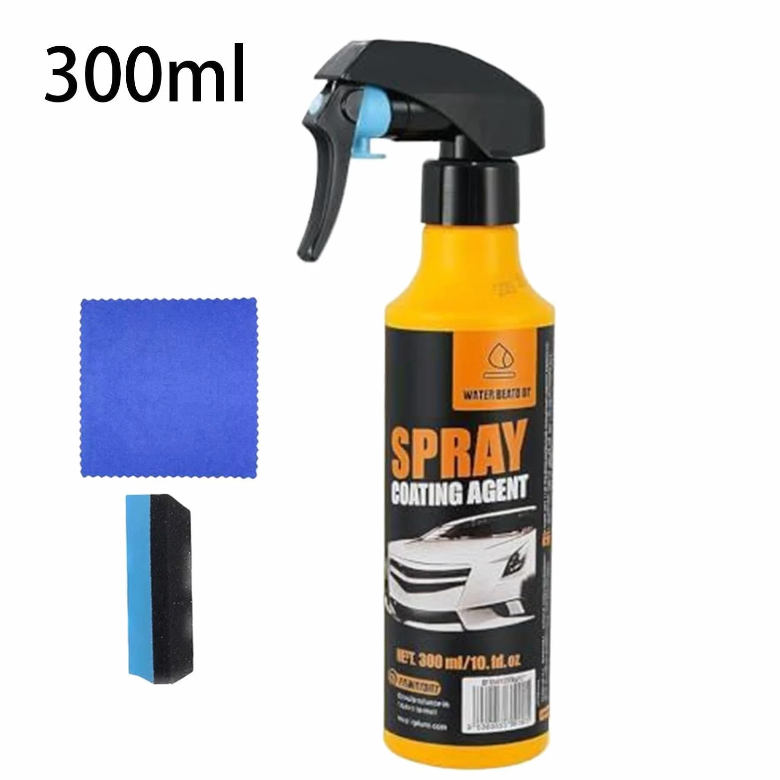 Ceramic Coating Spray 300ml Hydrophobic Nano Car Detailer Glass Paint Shine UV Block Oxidation Protection Automotive Exterior Care