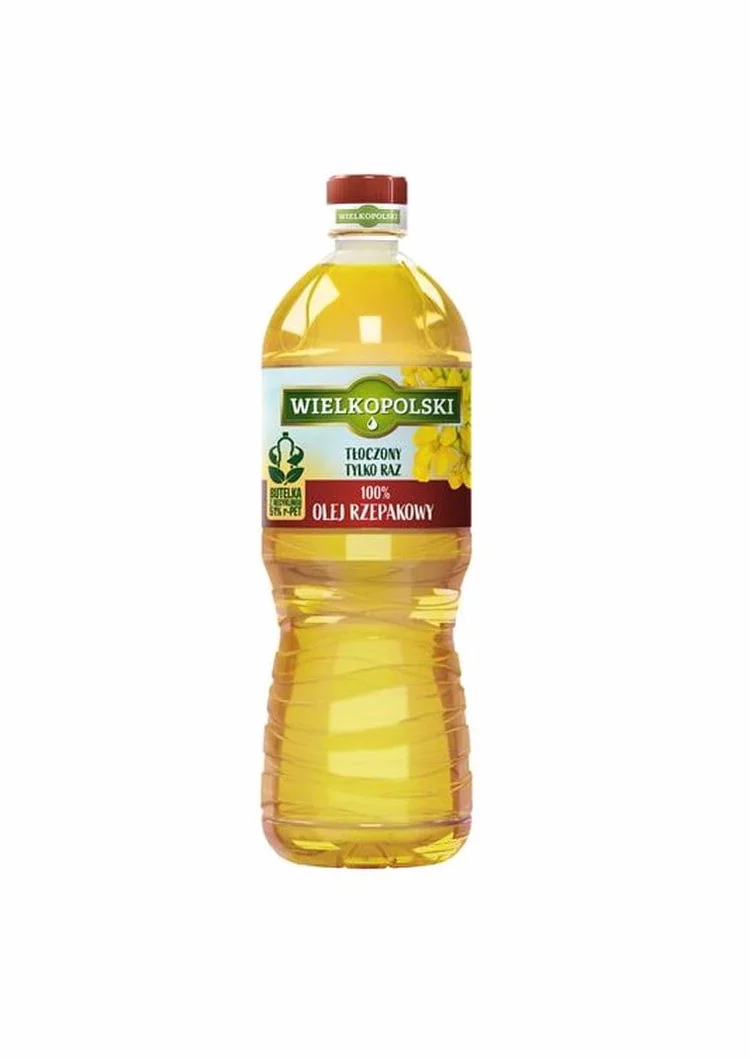 Wielkopolski Olej rzepakowy 100% 0,9 l
