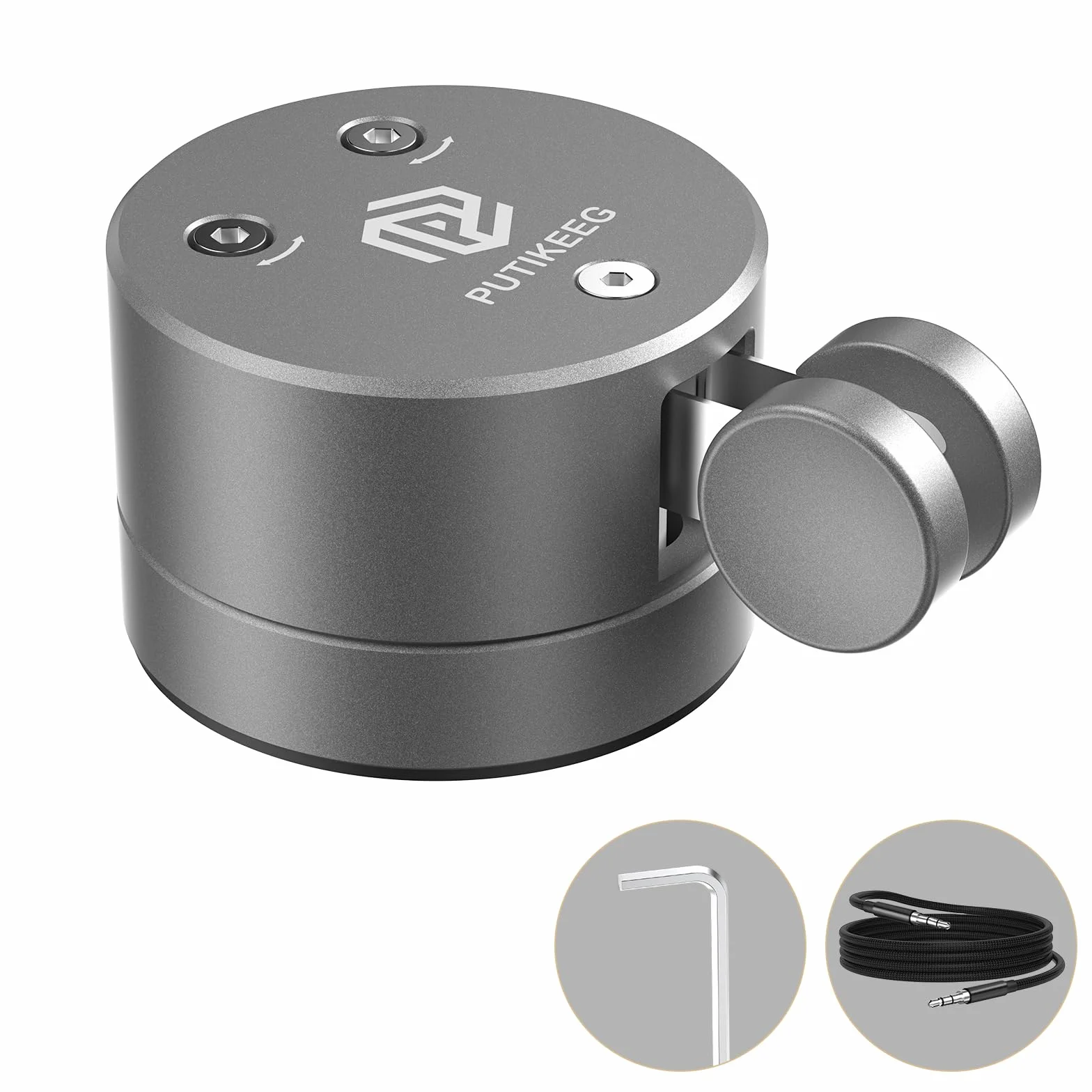 CW Morse Code Key (szary)