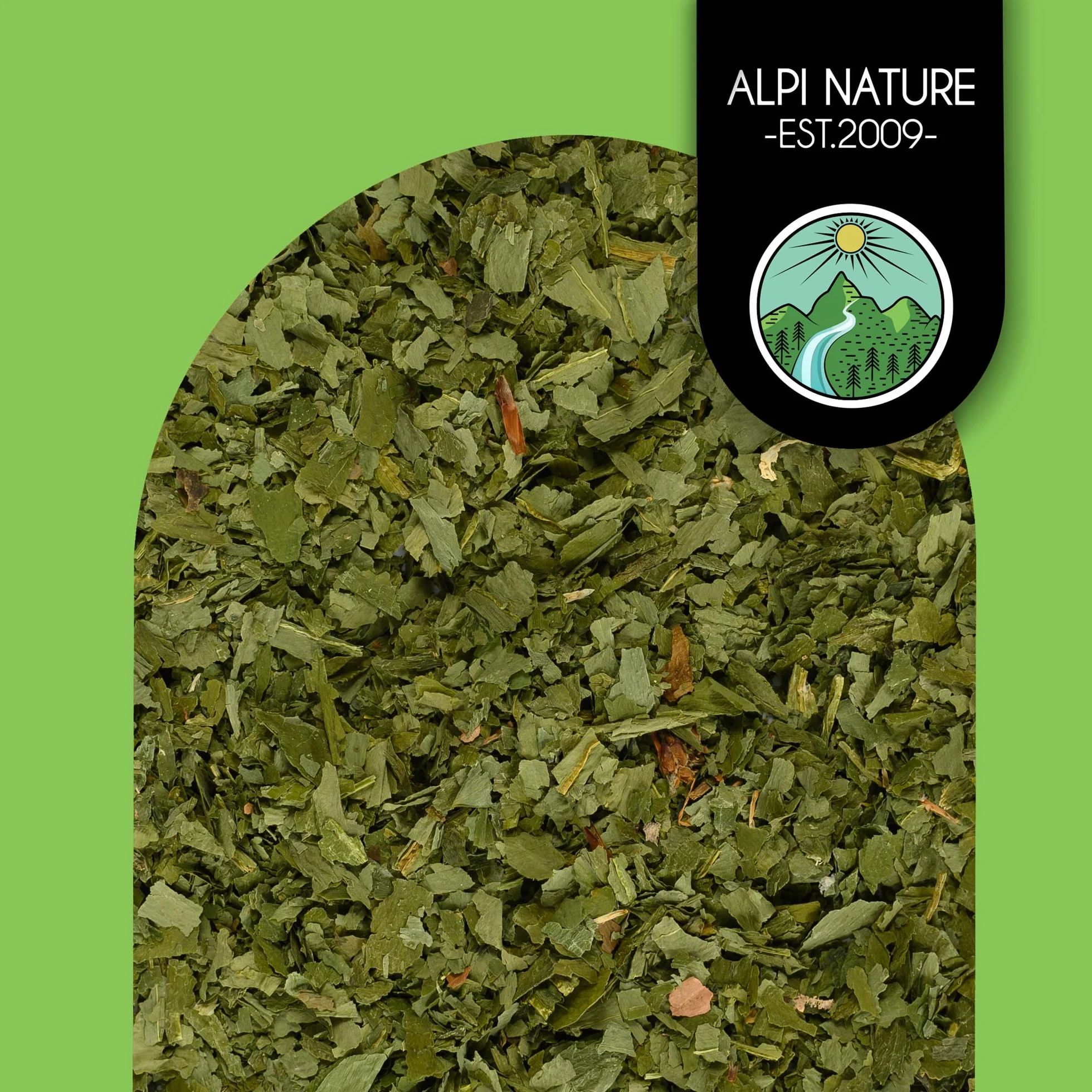 Alpi Nature Czosnek Niedźwiedzi 250g, Suszone i Cięte Liście Czosnku Niedźwiedziego do Gotowania