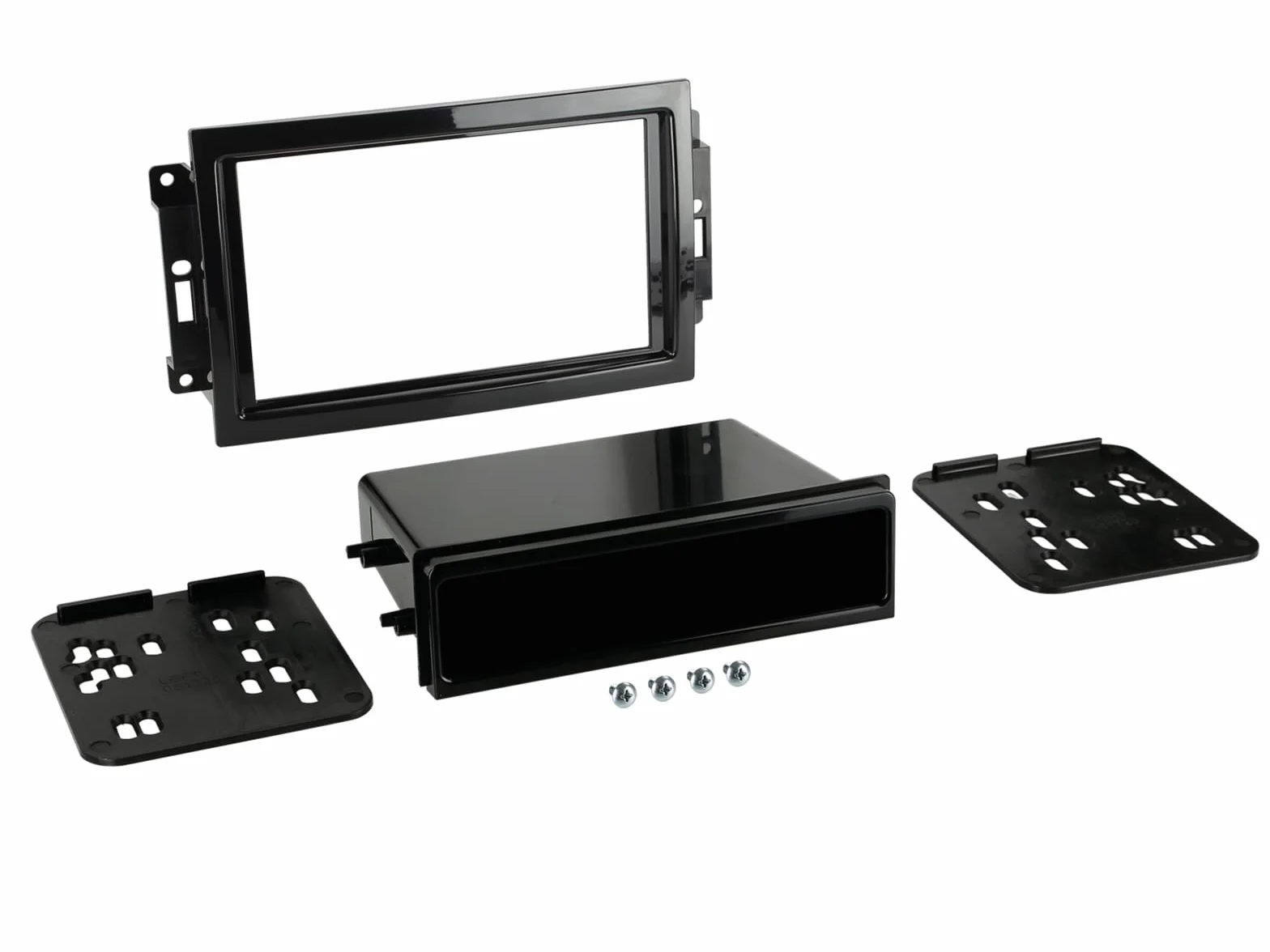 Metra 99-6510 uchwyt do radia zestaw montażowy 1DIN/2DIN kompatybilny z Chrysler 300/300C | Dodge Caliber, Charger, Durango, Magnum, RAM | Jeep Commander, Grand Cherokee, Patriot