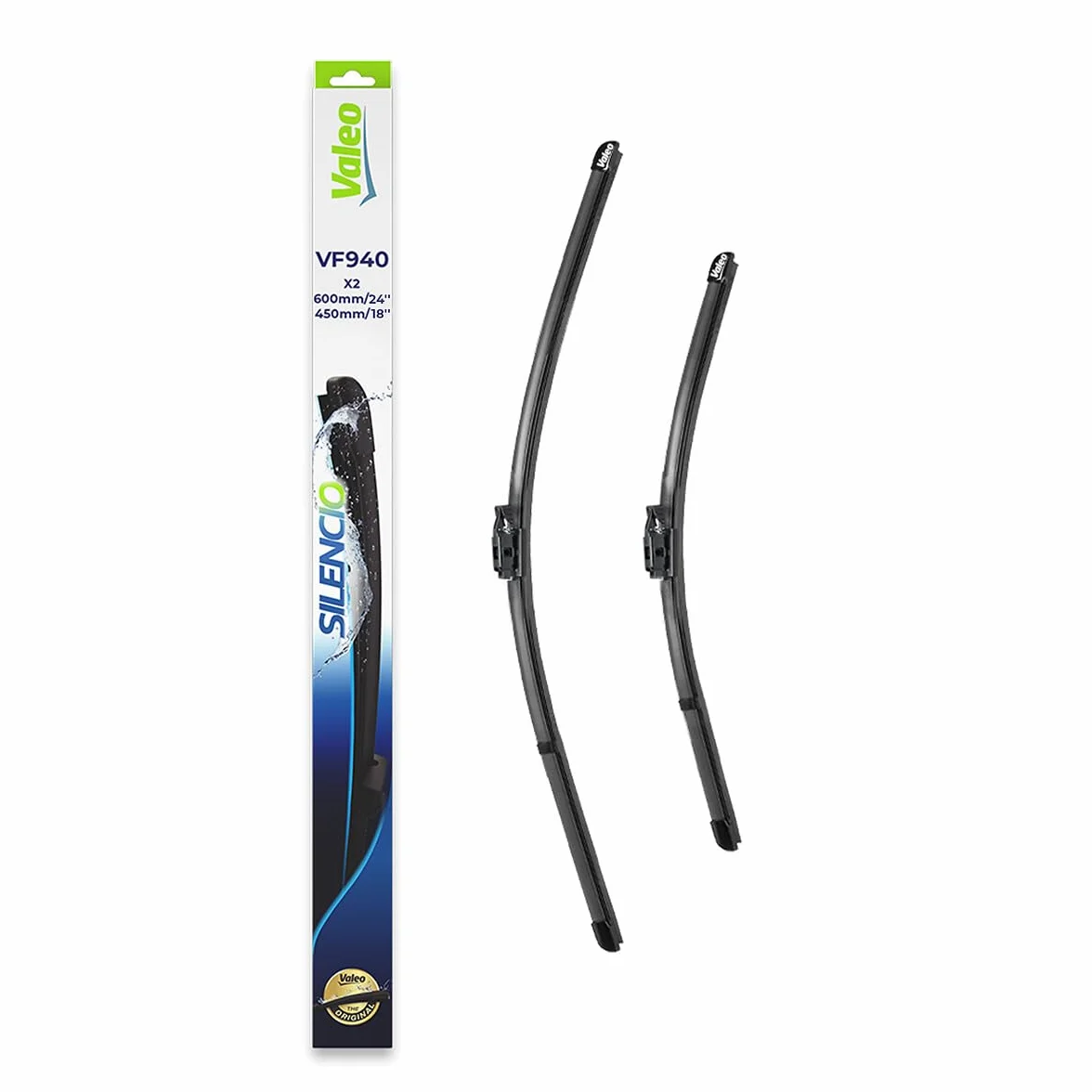 VALEO Silencio Wycieraczki VF940 600mm 450mm Przód Zestaw 2 szt.