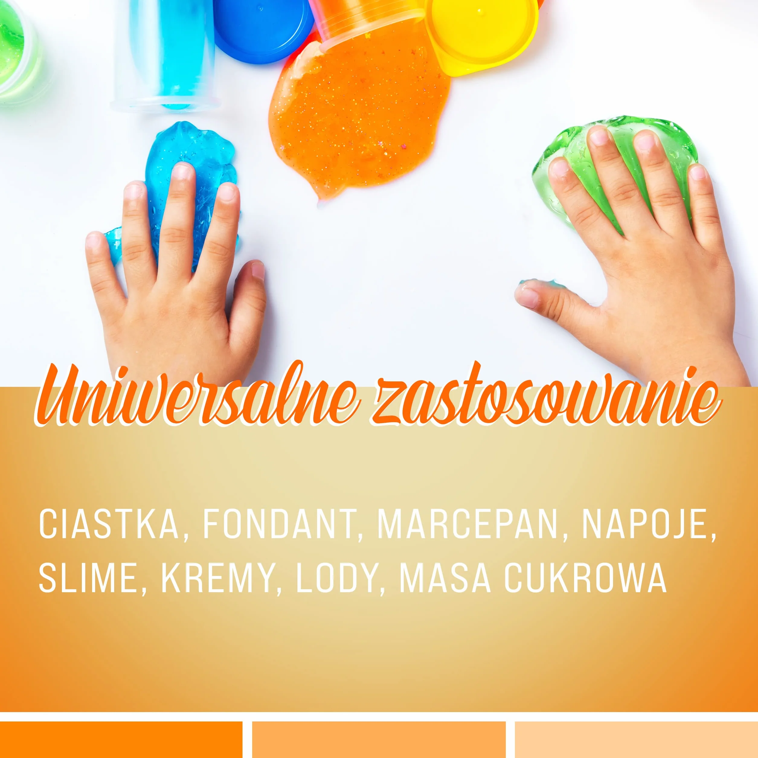 Belissia Barwnik Spożywczy Pomarańczowy 10ml, wysoko skoncentrowany, bez cukru, płynny