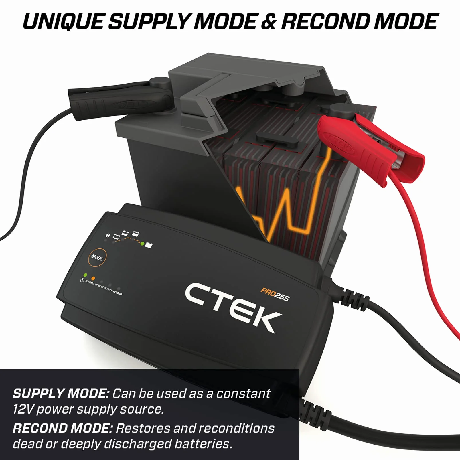 CTEK 40-194 Ładowarka do akumulatorów z adapterem wielobarwny
