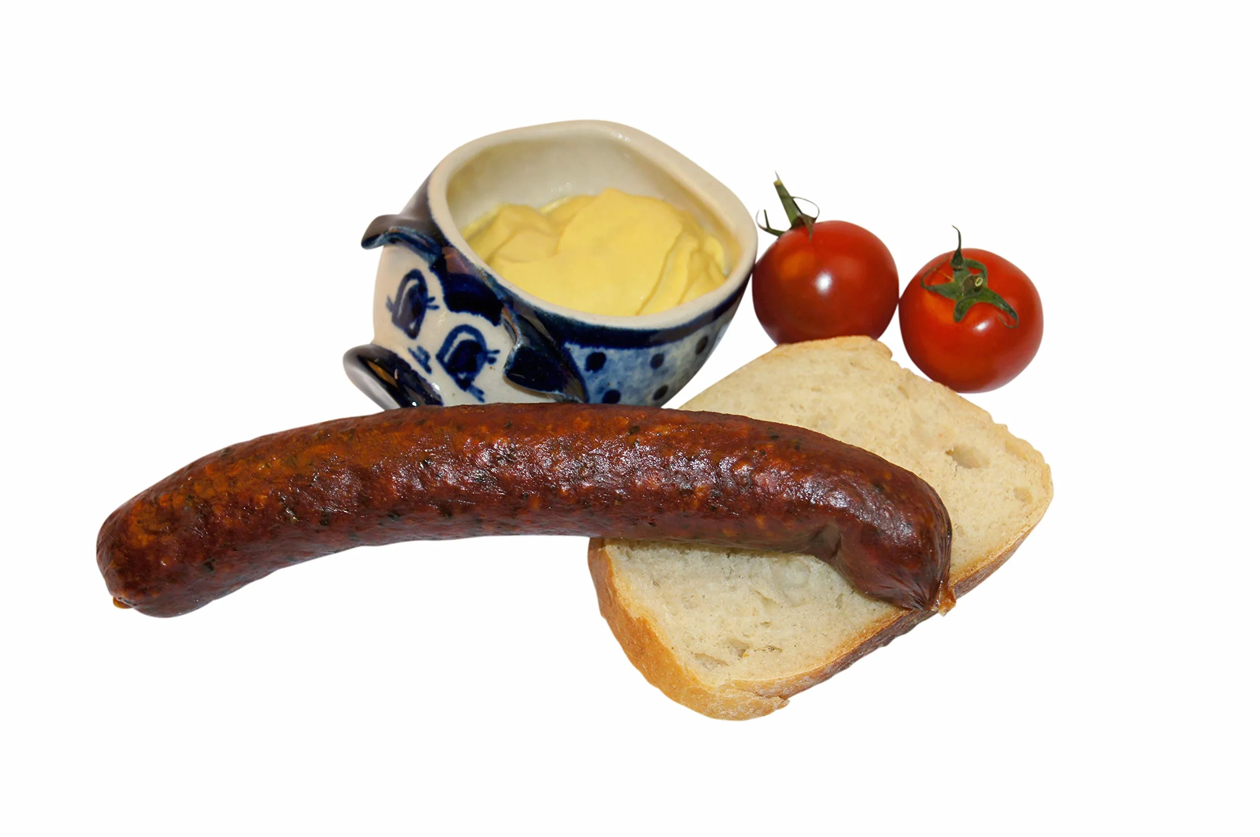 Wołowina kominkowa kiełbasa wołowa suszona na powietrzu dojrzała kiełbasa salami przekąska
