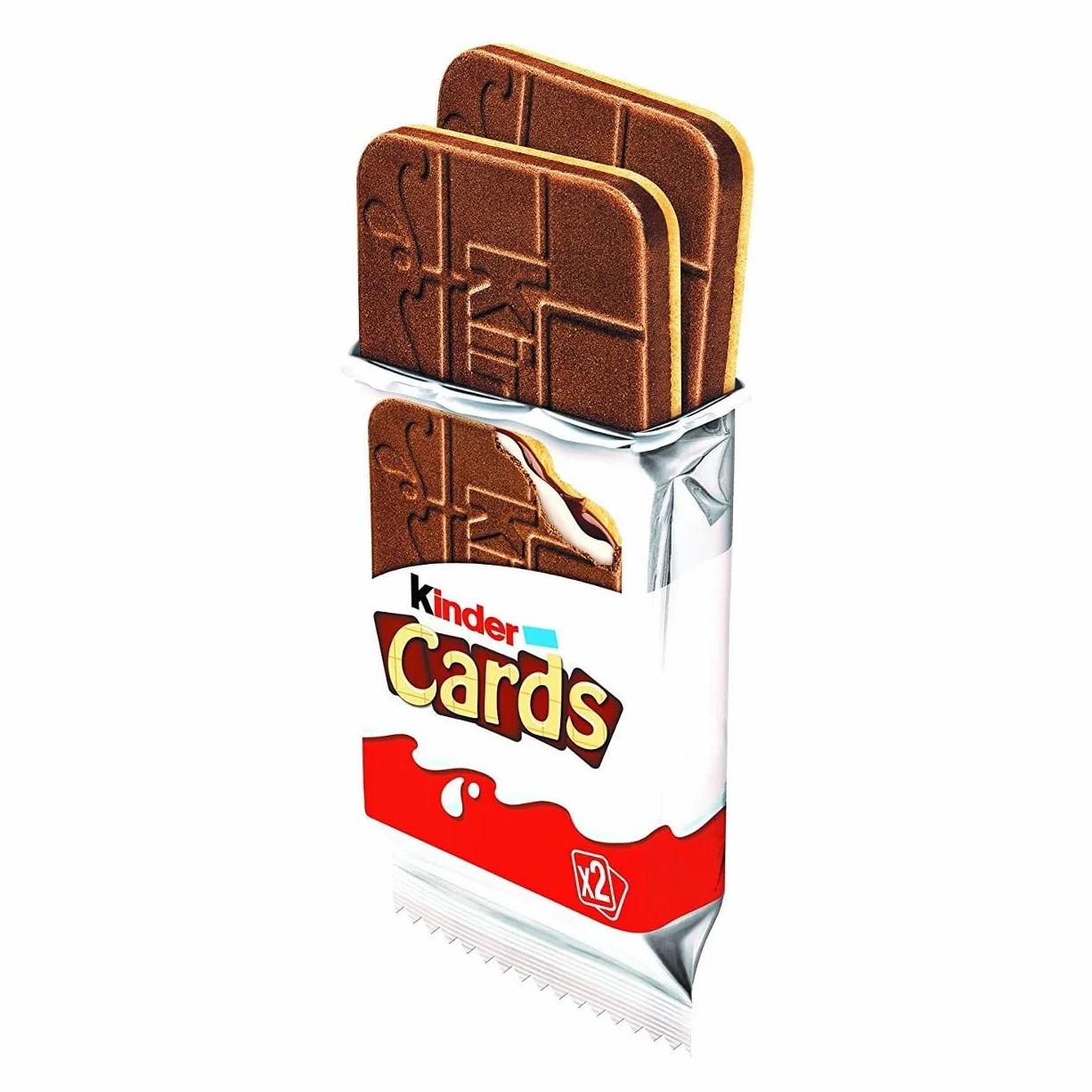 KINDER Cards wafel wypełniony mlecznym i kakaowym nadzieniem