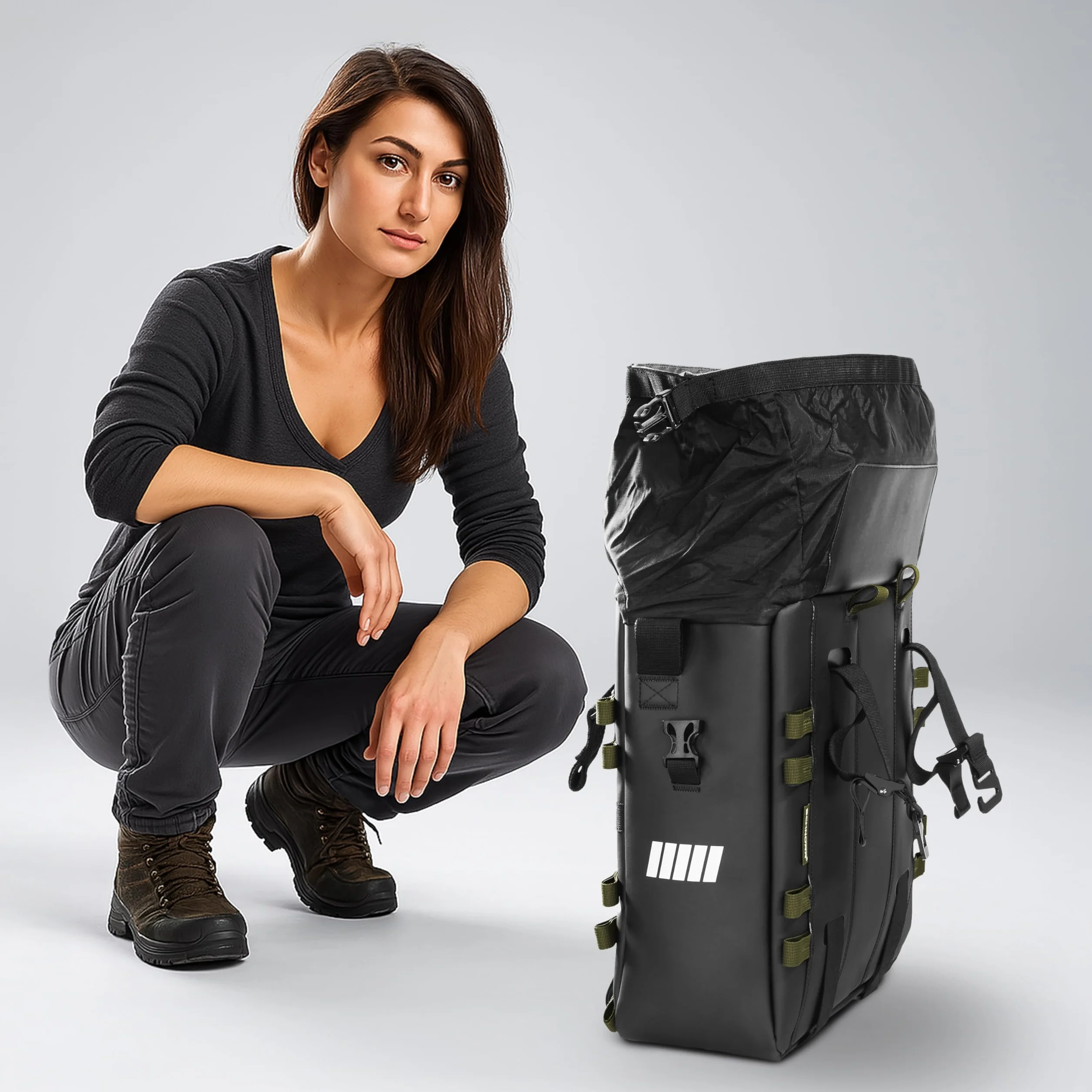 Torba motocyklowa/boczna - SCHNORR SC-22 - tekstylna torba 22L rozmiar S