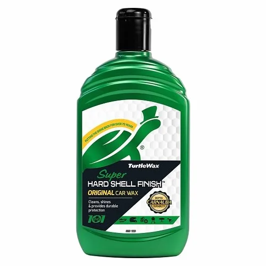 Turtle Wax 51795 oryginalny płynny wosk samochodowy twarda powłoka połysk 500 ml, biały