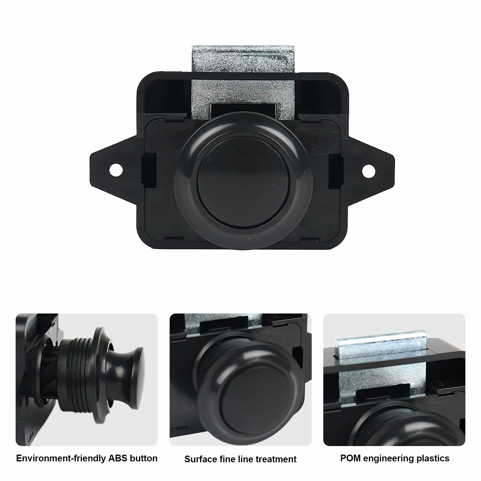 Push Button Catch, 5 sztuk blokady drzwi do kampera, kampera, vana, motorhome, jachtu, łodzi, przenośnego, metalowego, przyciskowego, obrotowego zamka, Catch Lock, przyczepy kempingowej
