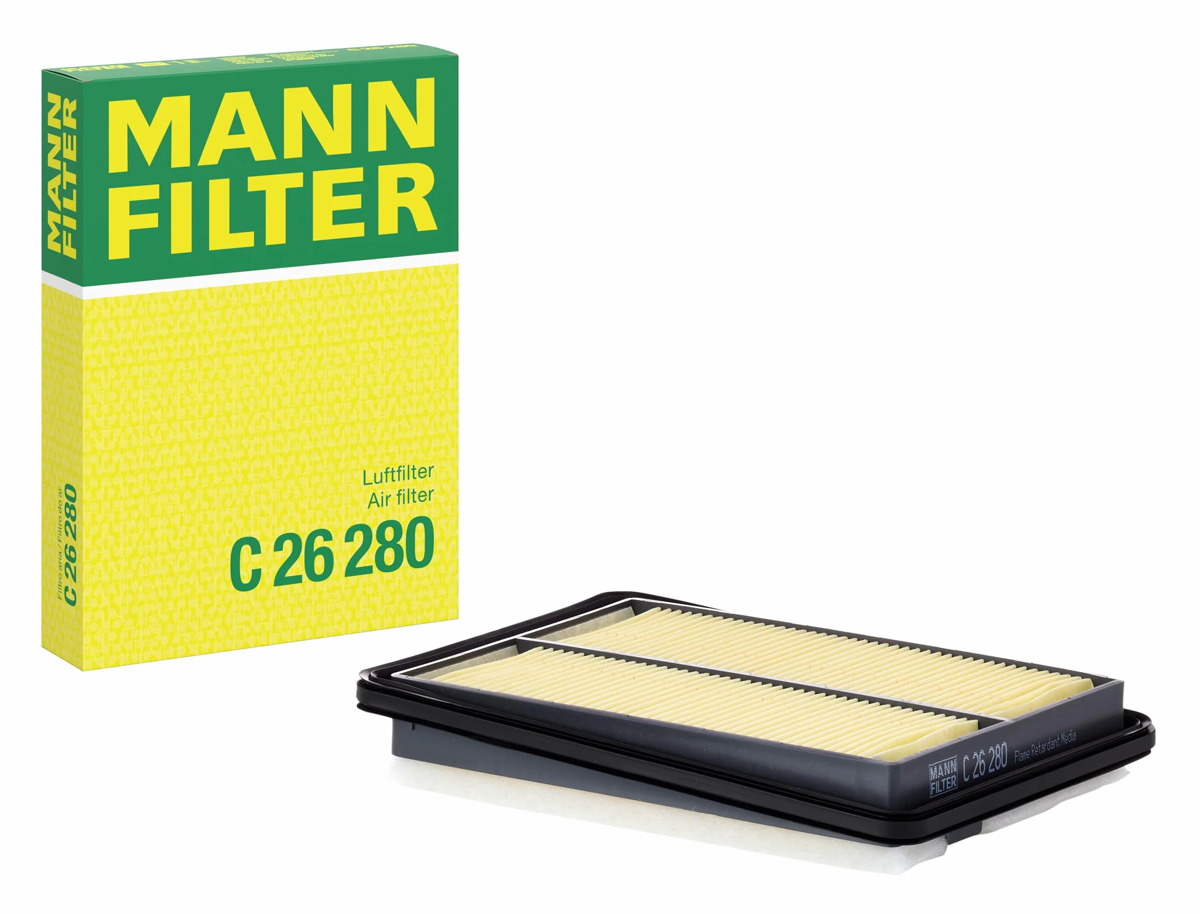 MANN-FILTER C 26 280 Filtr powietrza - do Samochody osobowe + dostawcze