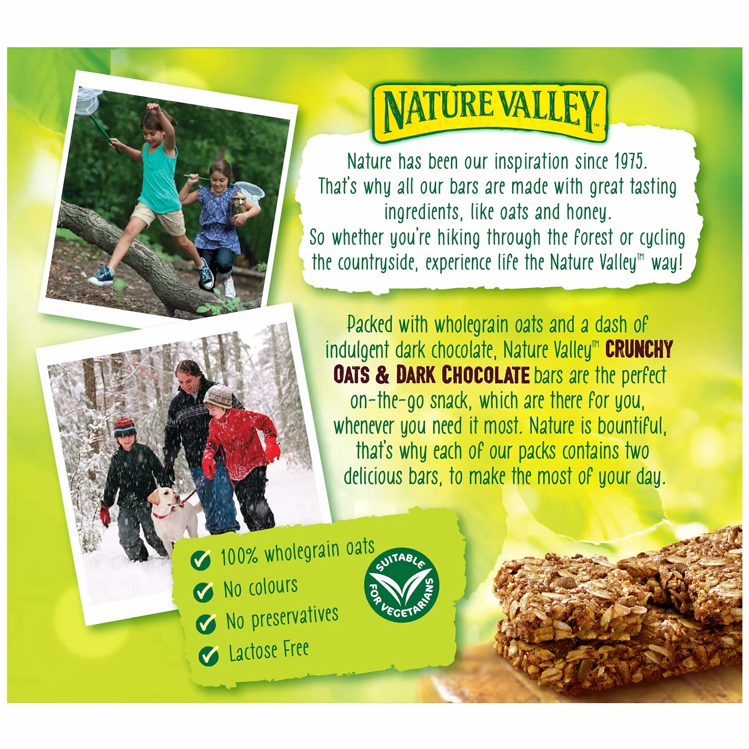 Nature Valley Oats & Chocolate, 5er Pack (5 x 210 g)