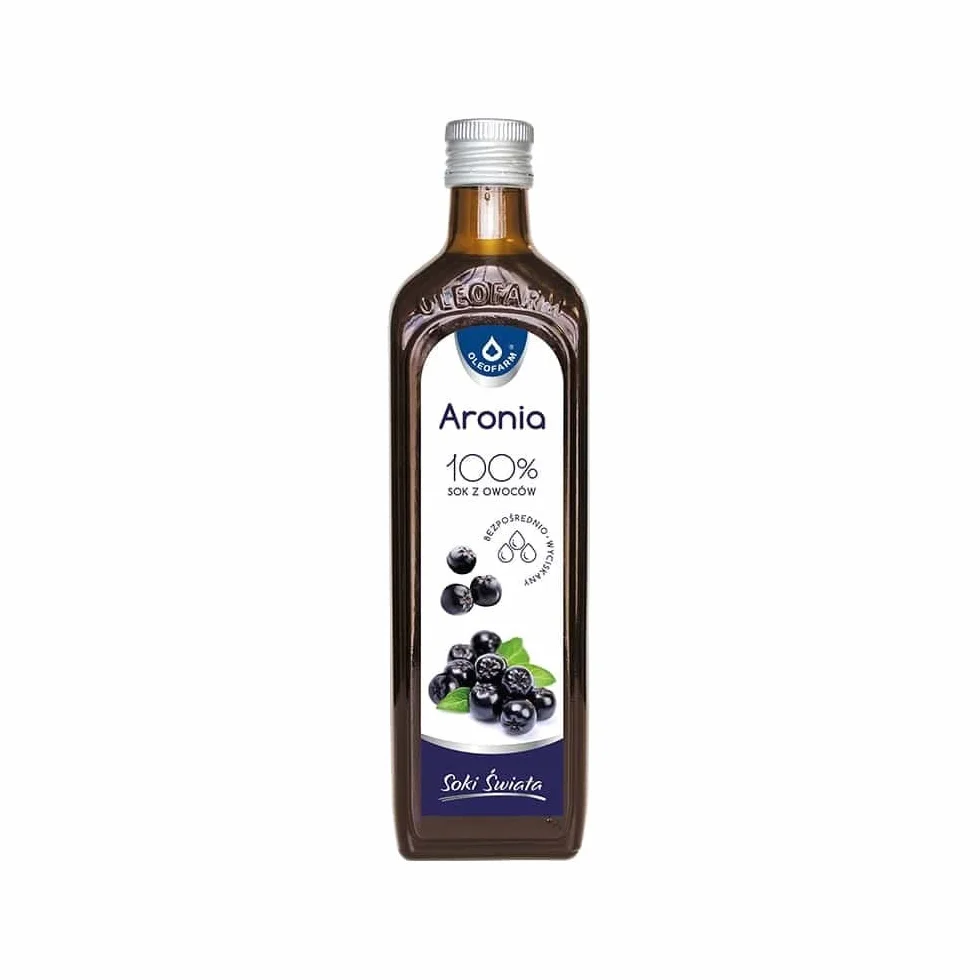 SOK Z ARONII OLEOFARM aronia - 490 ml