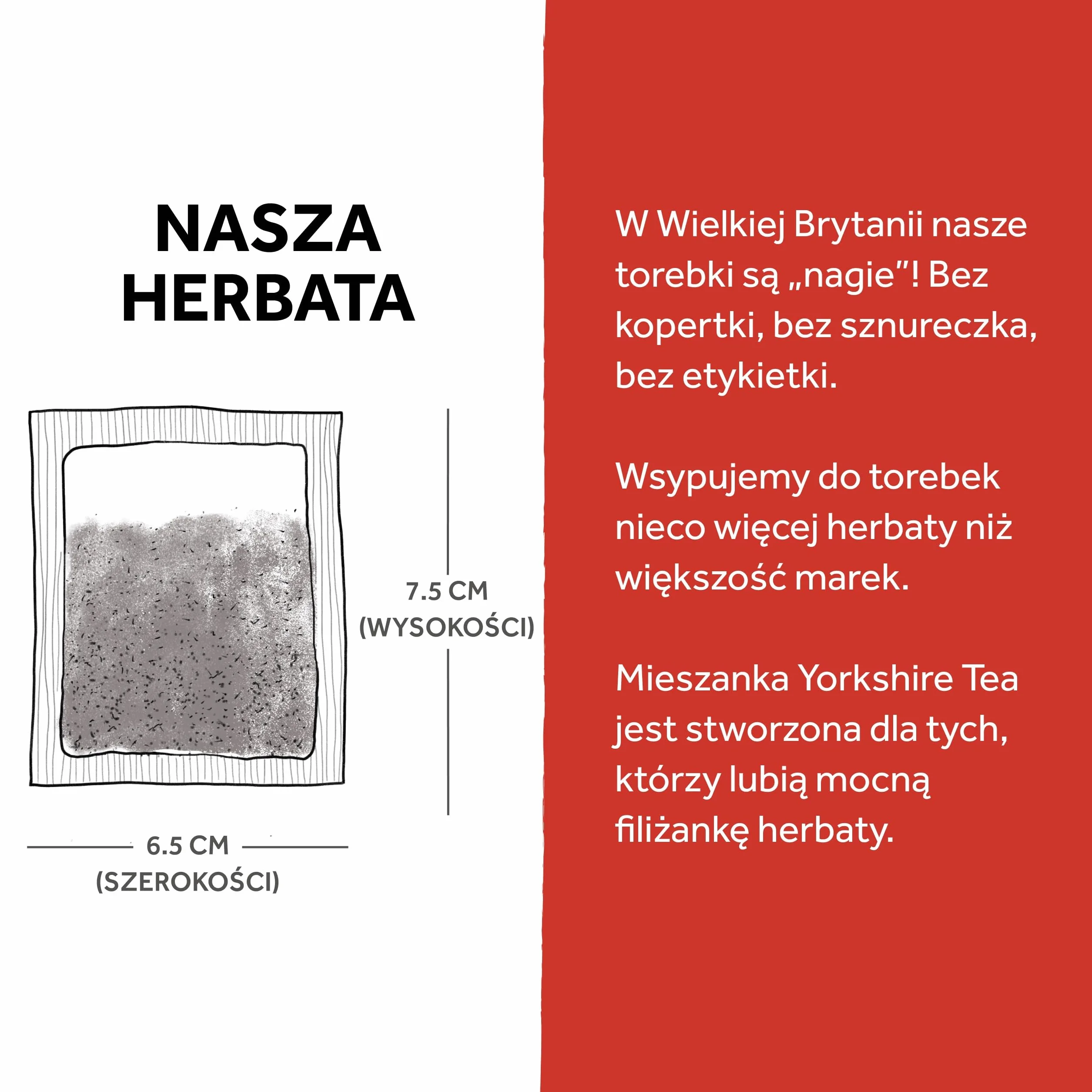 Yorkshire Tea Mocna Czarna Herbata Prawdziwa Angielska Mieszanka 480 Torebek