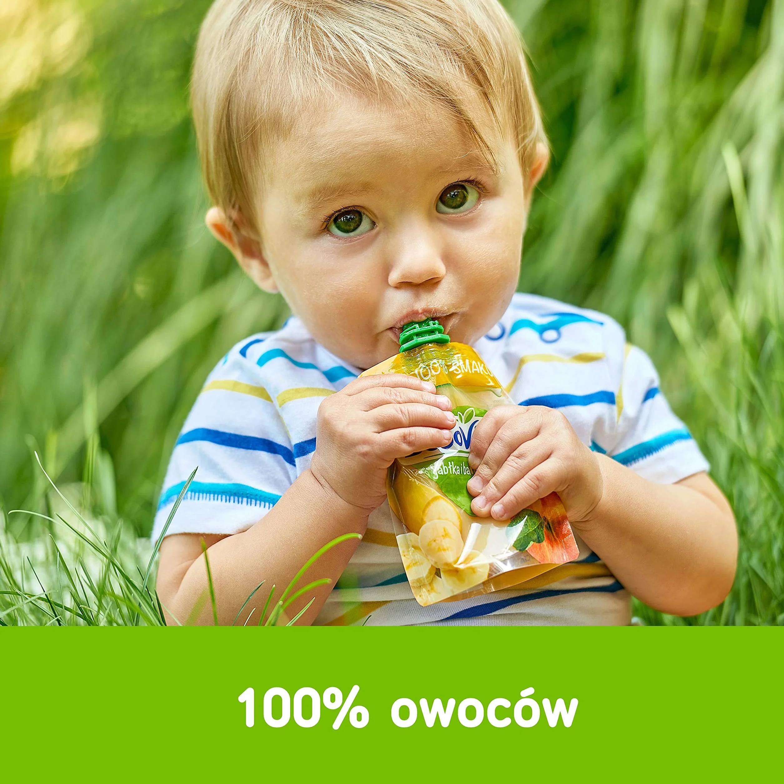 Bobovita Mus Owocowy Dla Dzieci Truskawka Wiśnia Banan 80g