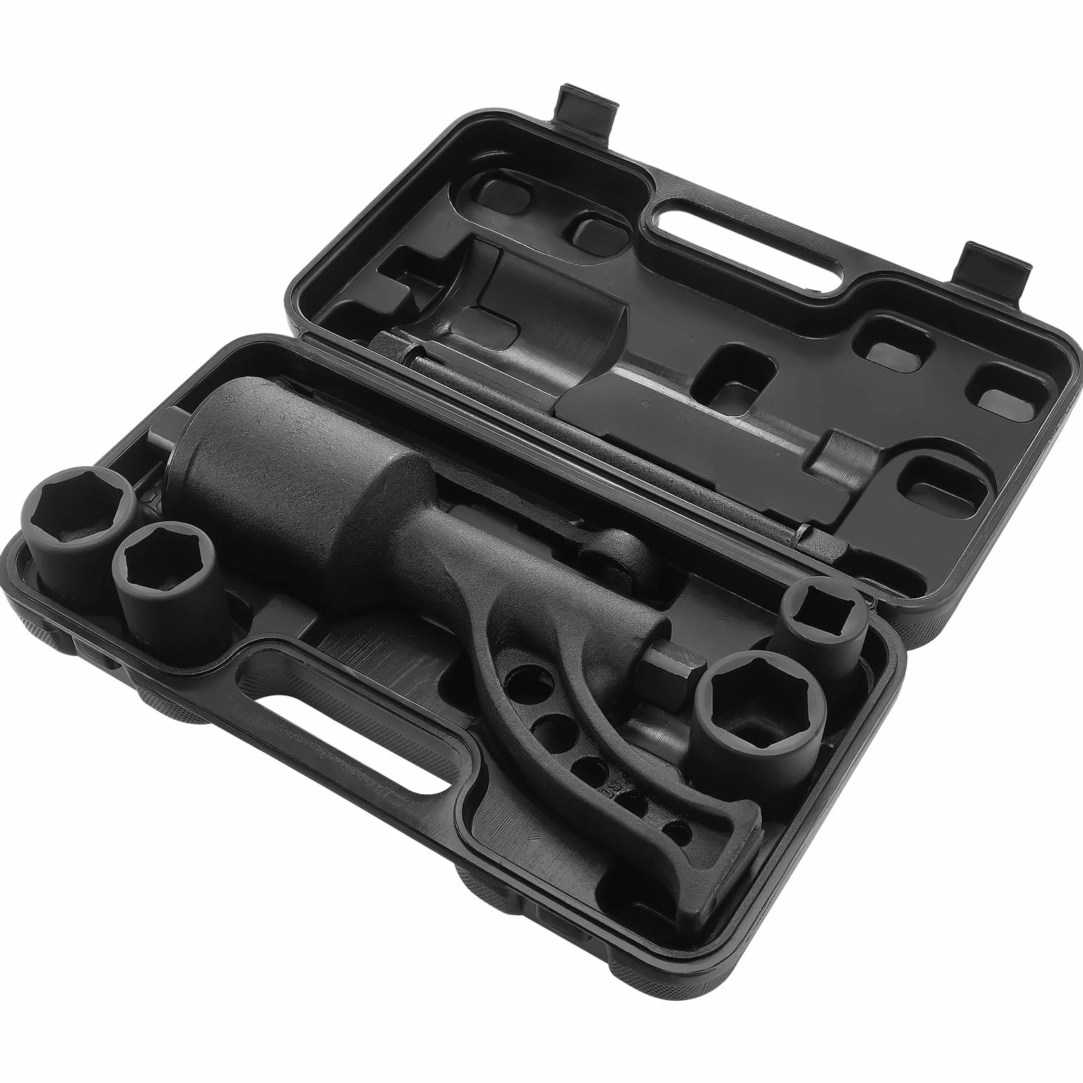 VEVOR Powielacz momentu obrotowego 6800 Nm, wzmacniacz momentu obrotowego 1:64, wzmacniacz momentu obrotowego 25,4 x 25,4 mm, wzmacniacz momentu obrotowego, zestaw kluczy do kół 21# czworokątny 33 mm,