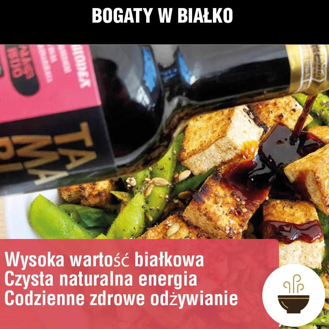 BENVOLIO TAMARI Sos Sojowy Bezglutenowy BIO 250ml Naturalna Fermentacja Tradycja Japońska