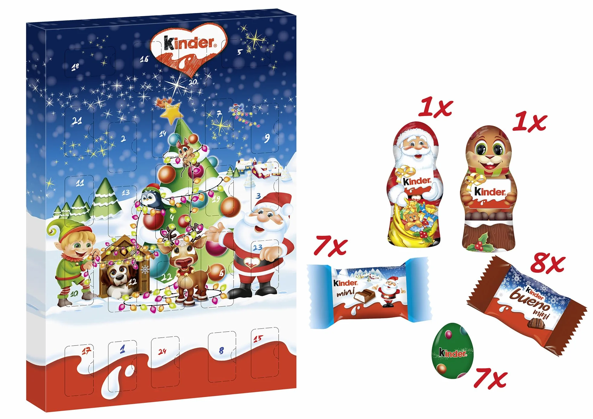 Ferrero Kalendarz adwentowy dla dzieci 150 g