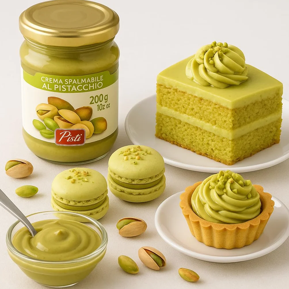 Pisti Krem pistacjowy Crema la Pistacchio Vaso Sycylia 200g 45% pistacji