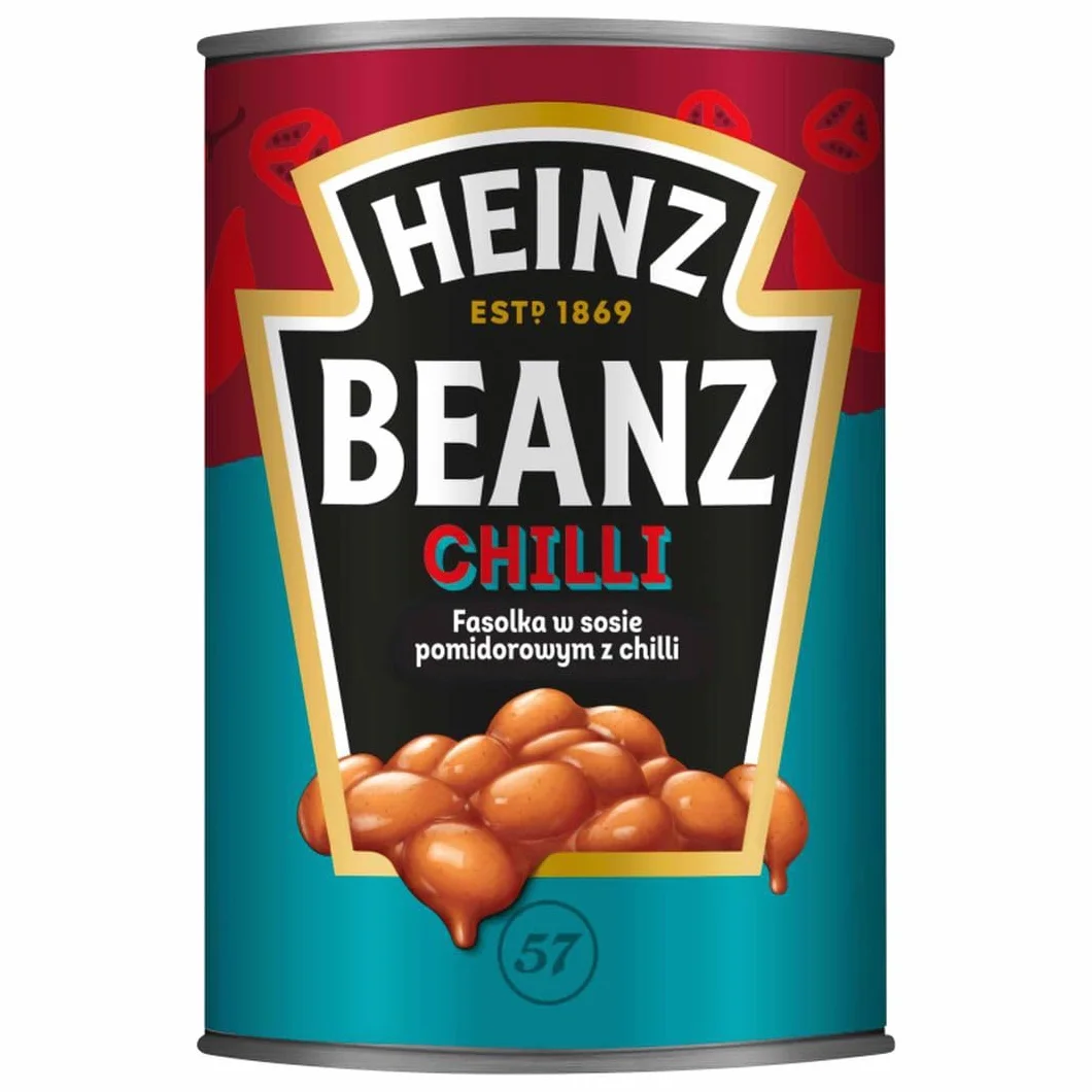 Heinz Fasolka w sosie pomidorowym z chilli 390 g